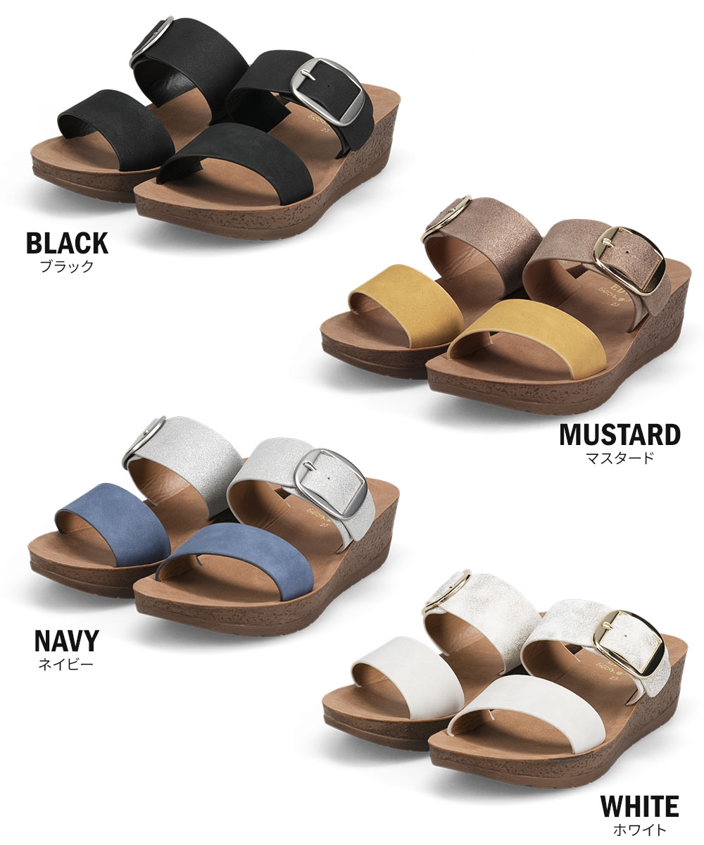 EDWIN（エドウィン） サンダル レディース コンフォート フットベッド