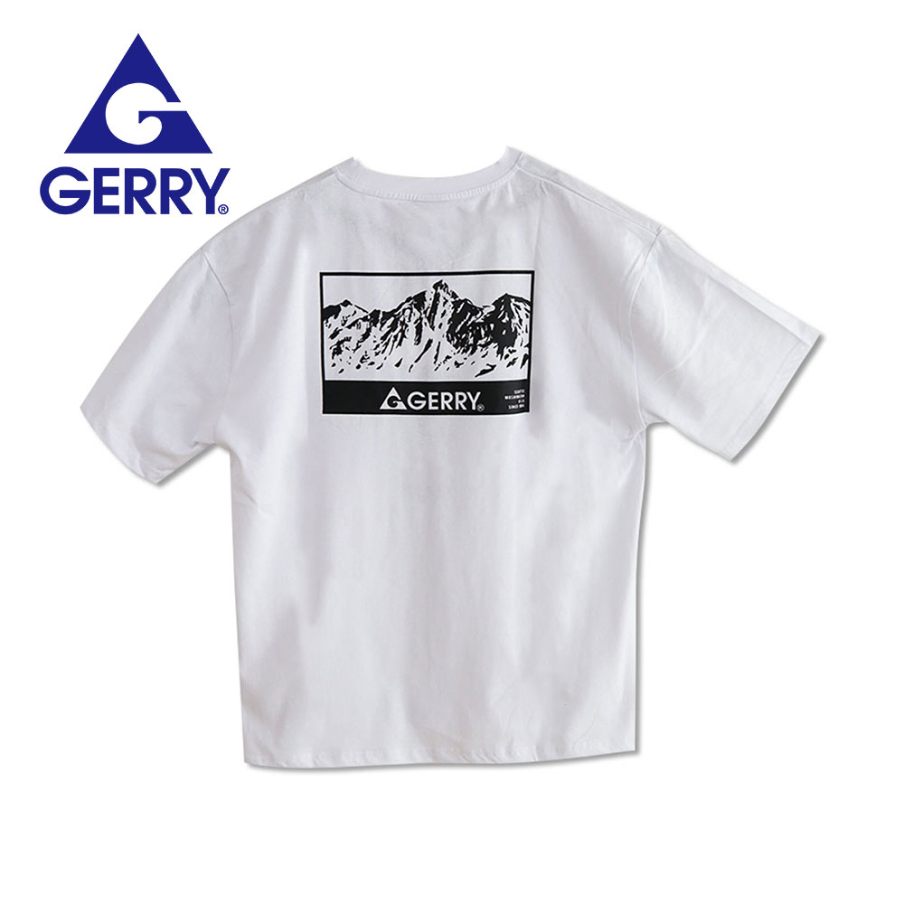 GERRY（ジェリー） tシャツ 半袖 綿100% オーバーサイズ クルーネック