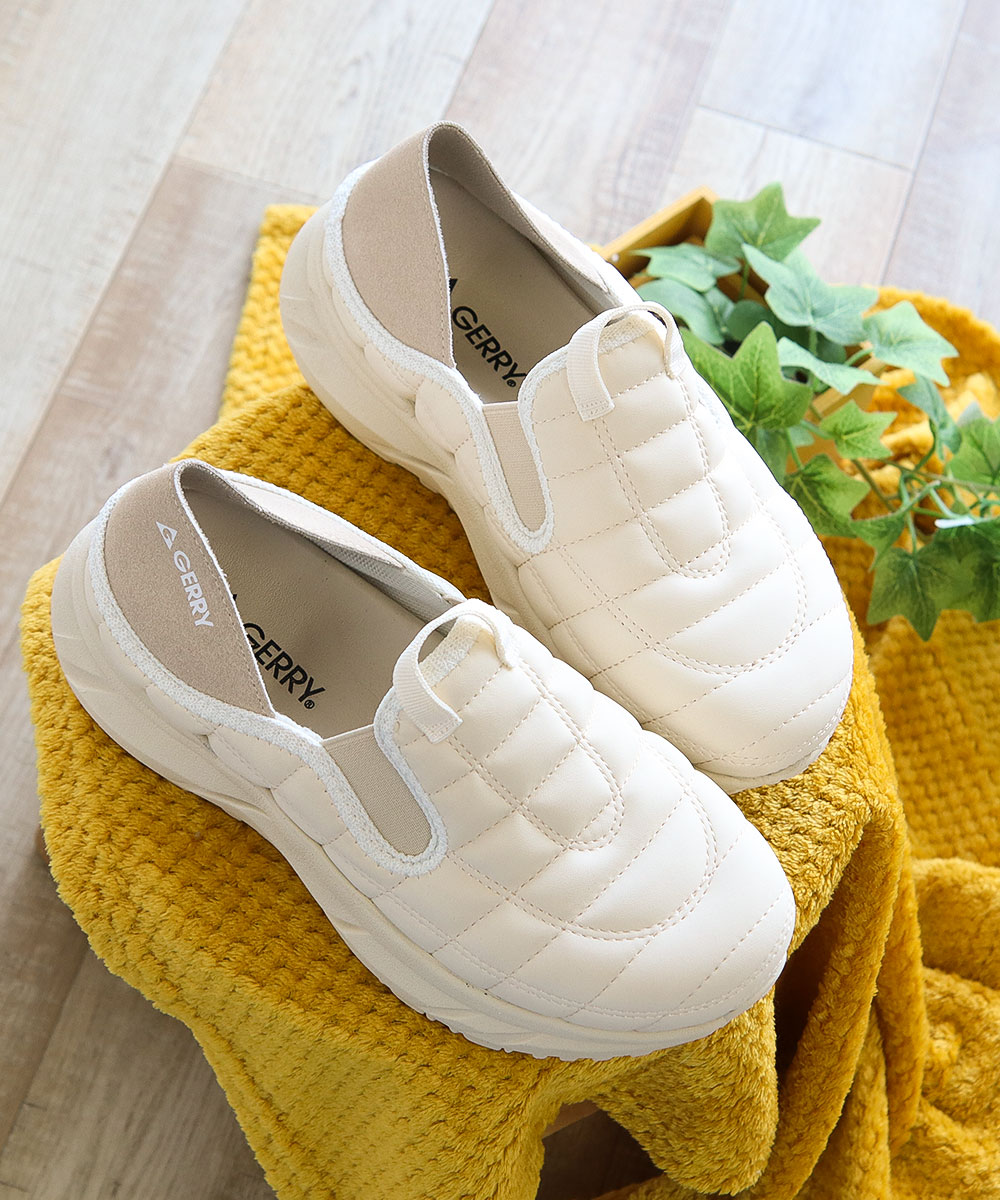 GERRY（ジェリー） モック シューズ レディース 厚底 かかとが踏める