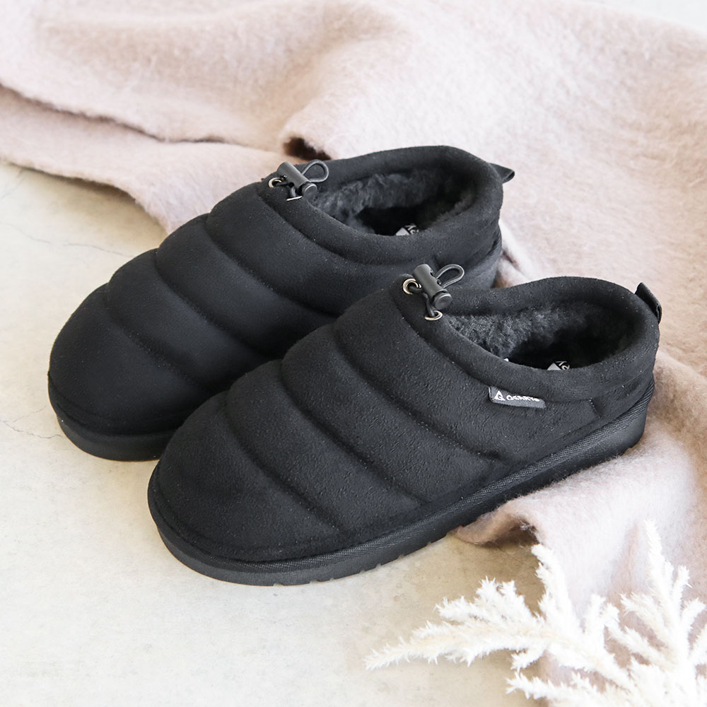 GERRY（ジェリー） サボ サンダル 冬 レディース ボア ムートン 軽量