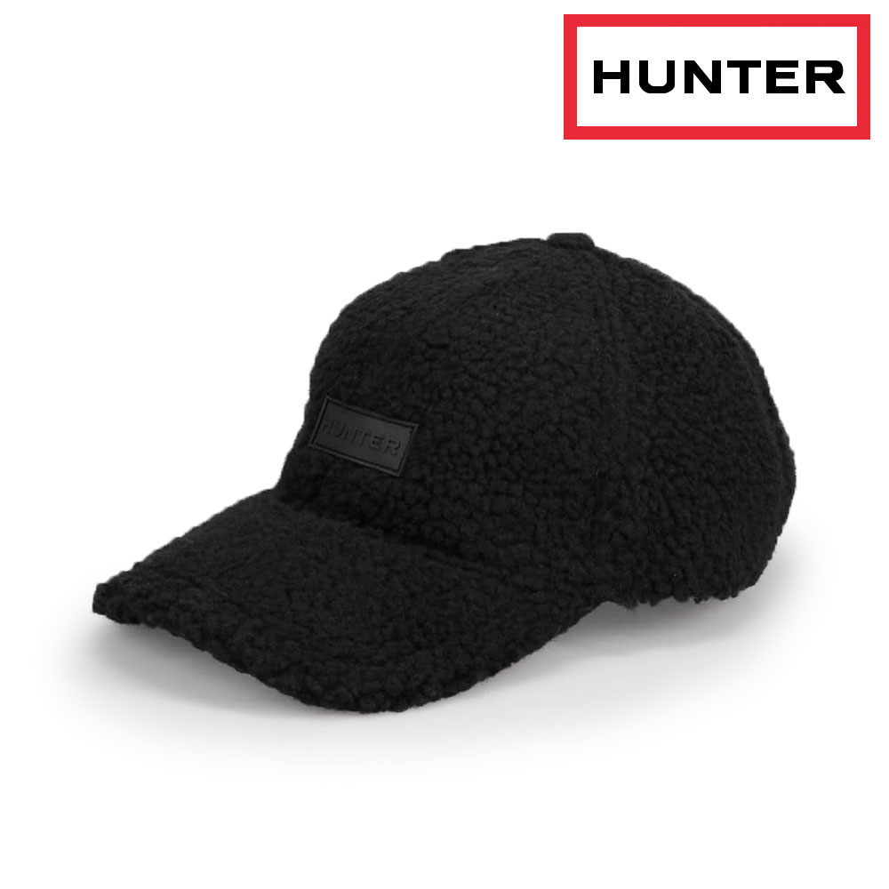HUNTER（ハンター） 帽子 レディース ボア 黒 白 ホワイト HUNTER