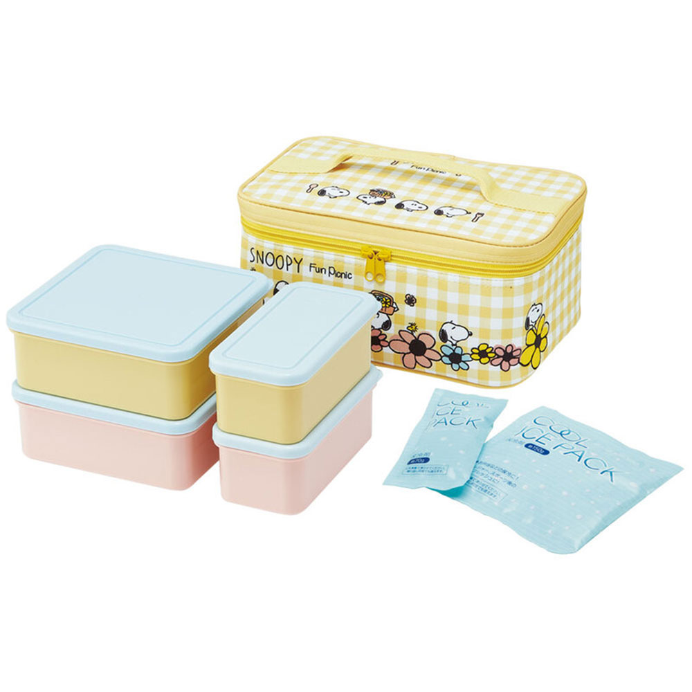 スケーター ピクニック ランチボックス 弁当箱 セット 大容量 3.8L