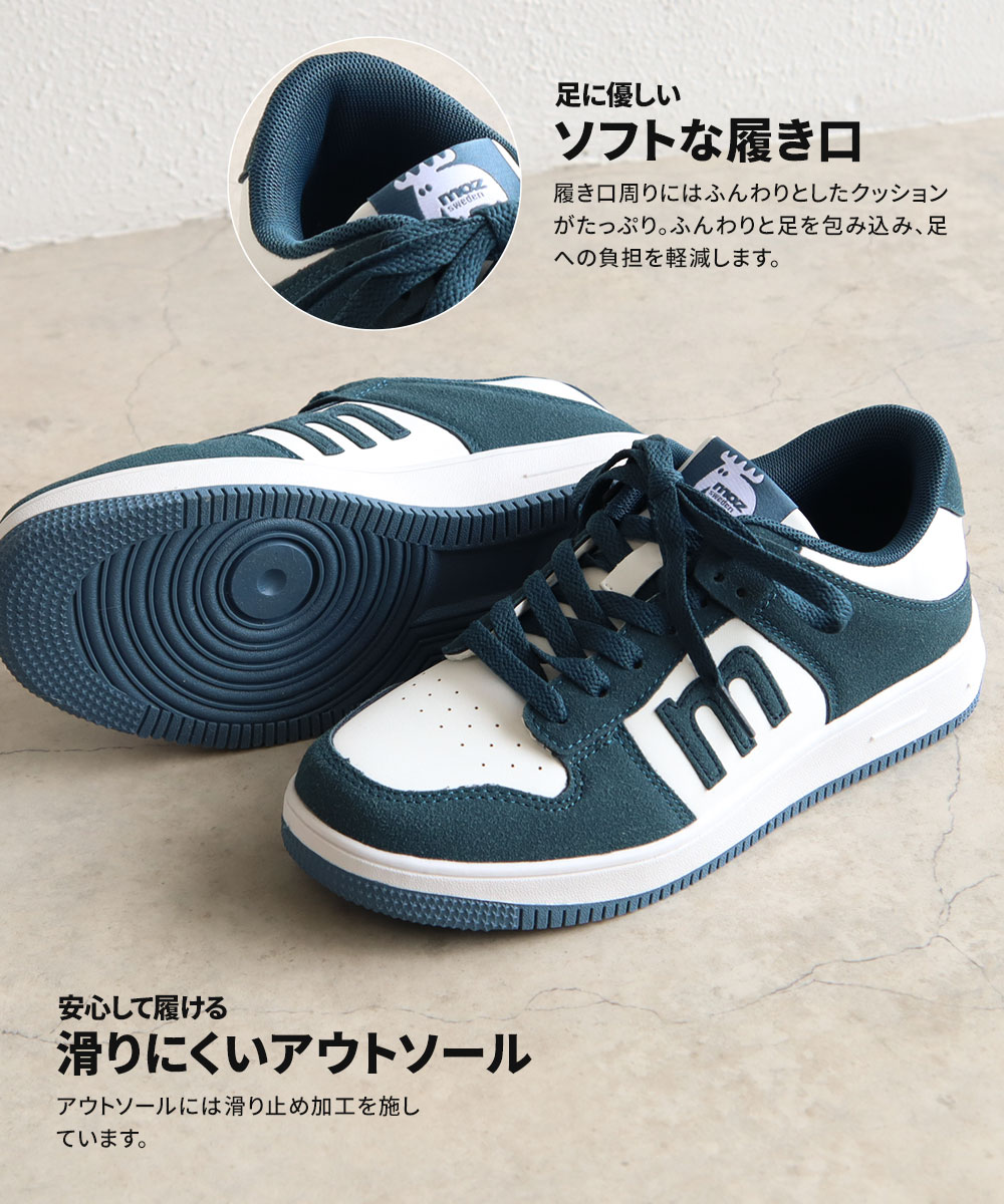 moz モズ レディース ローカット 靴 シューズ 紐靴 コート