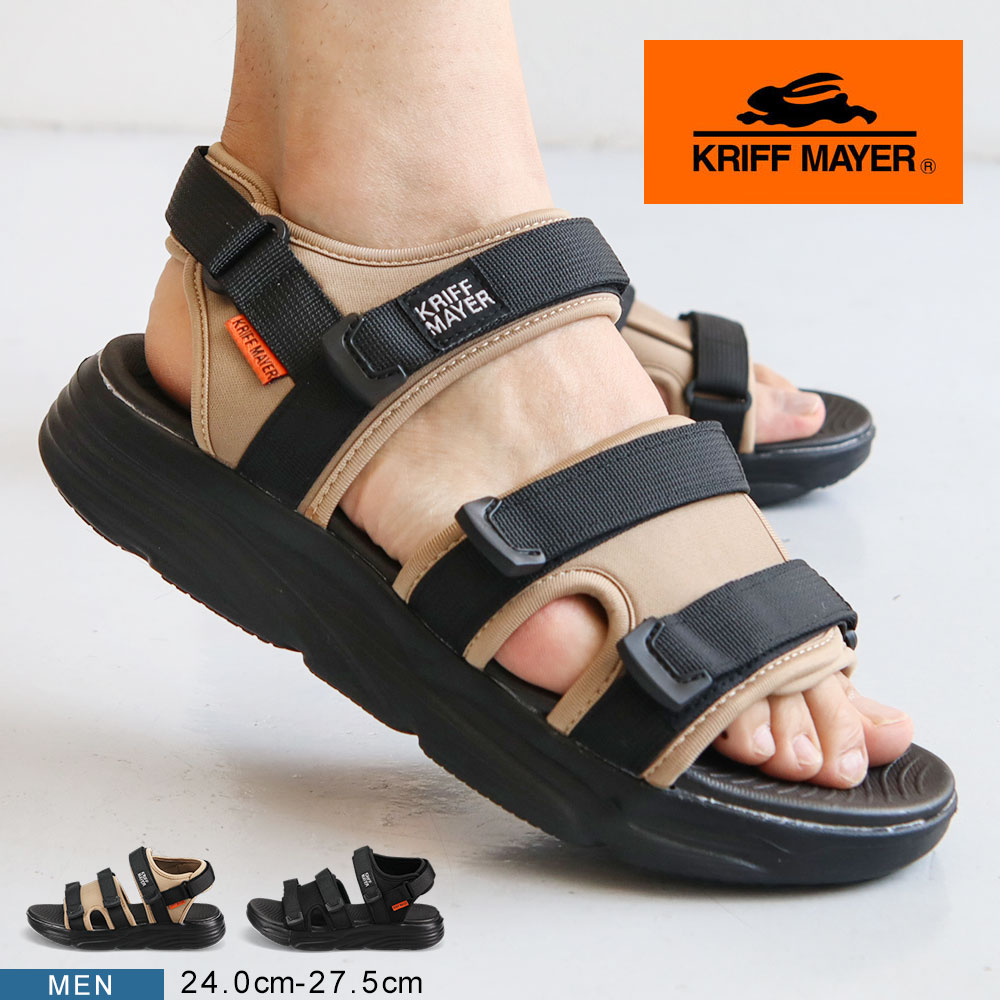 KRIFF MAYER（クリフメイヤー） スポーツ サンダル メンズ アウトドア