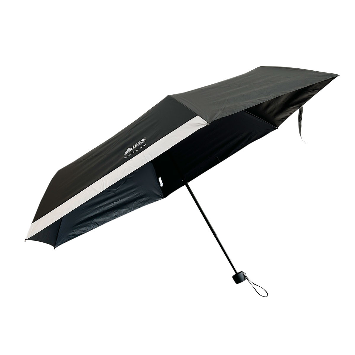 LOGOS 折りたたみ傘 晴雨兼用 1級遮光 レイングッズ 雨具 強力撥