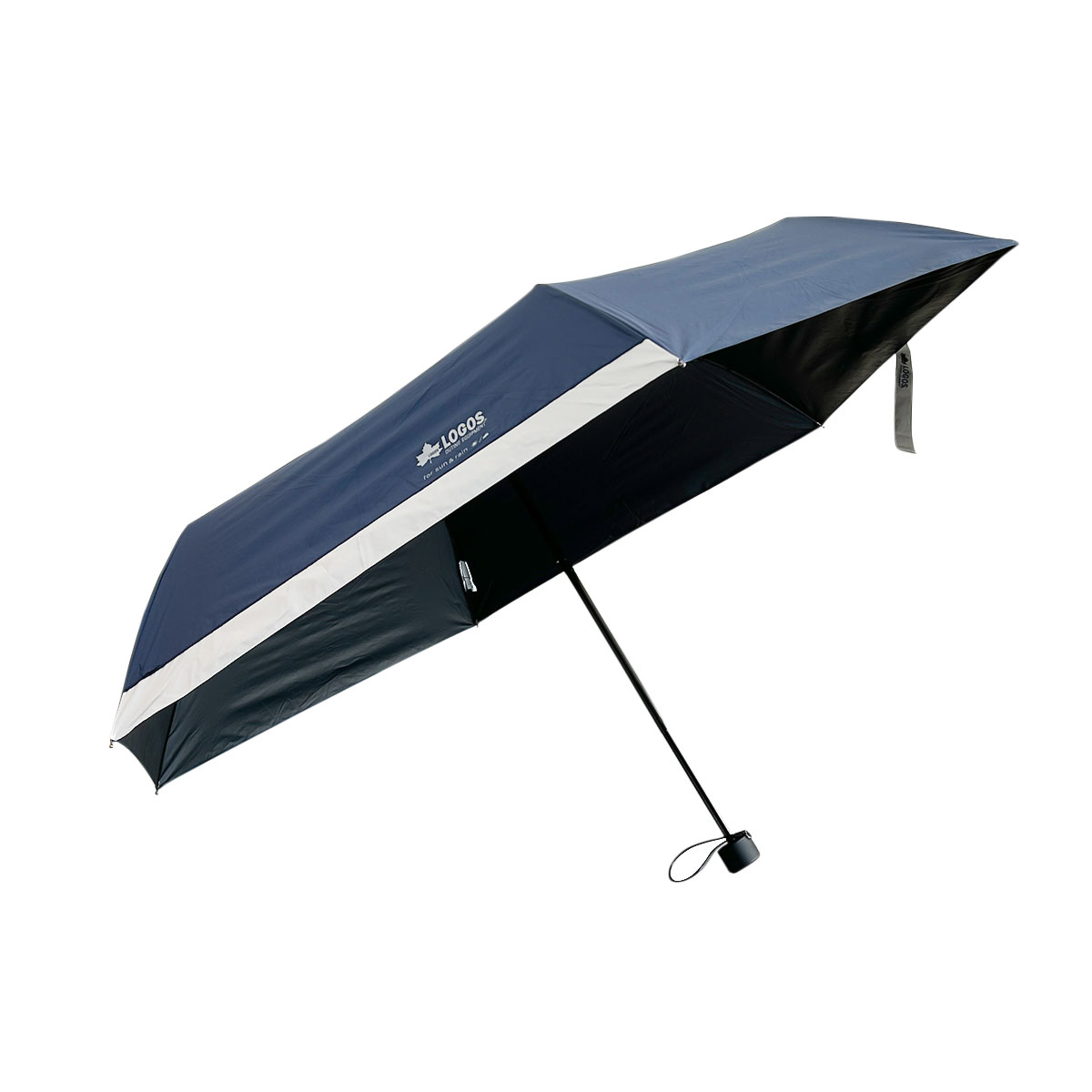 LOGOS 折りたたみ傘 晴雨兼用 1級遮光 レイングッズ 雨具 強力撥