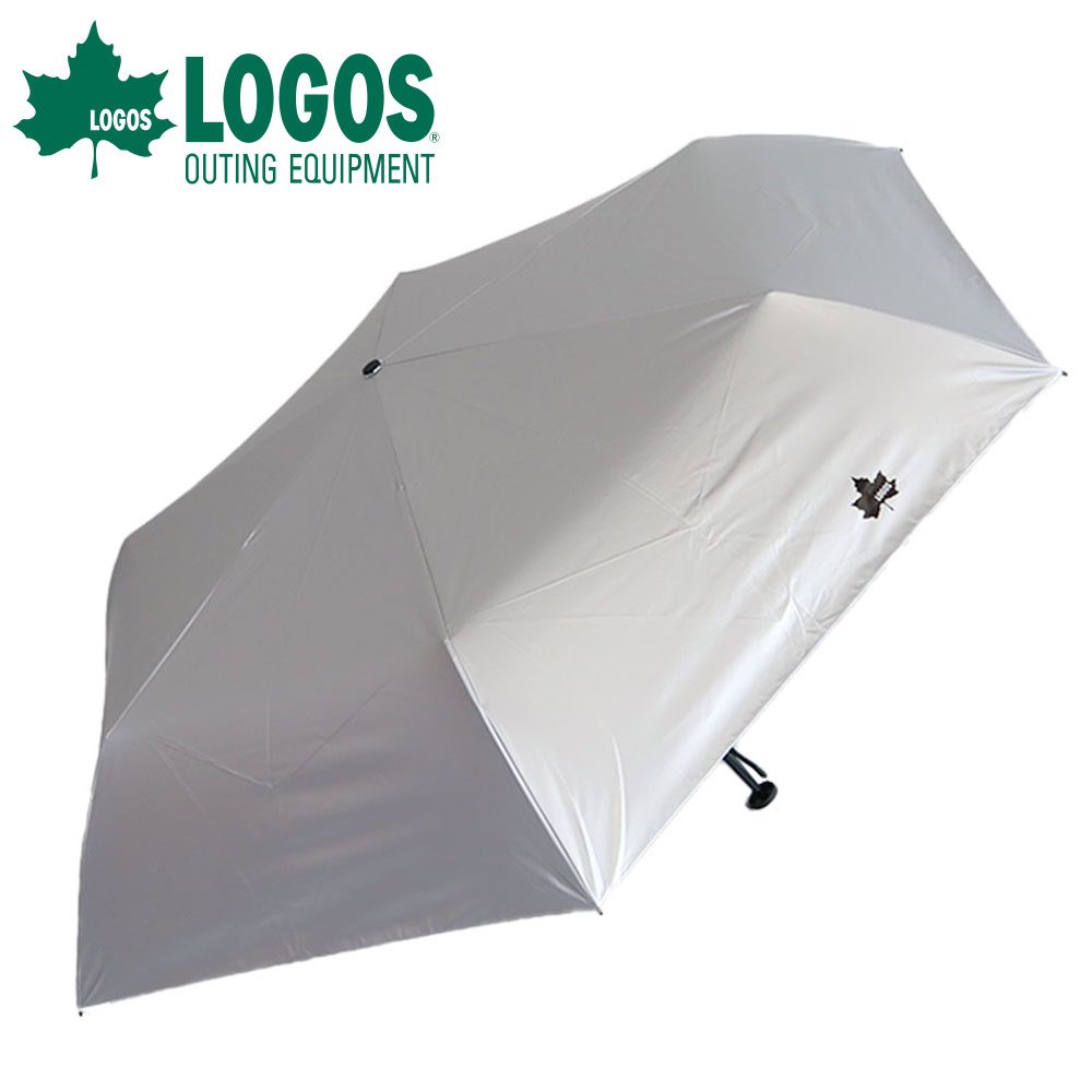 LOGOS（ロゴス） 折りたたみ 傘 晴雨兼用 コンパクト 60cm 吸水布