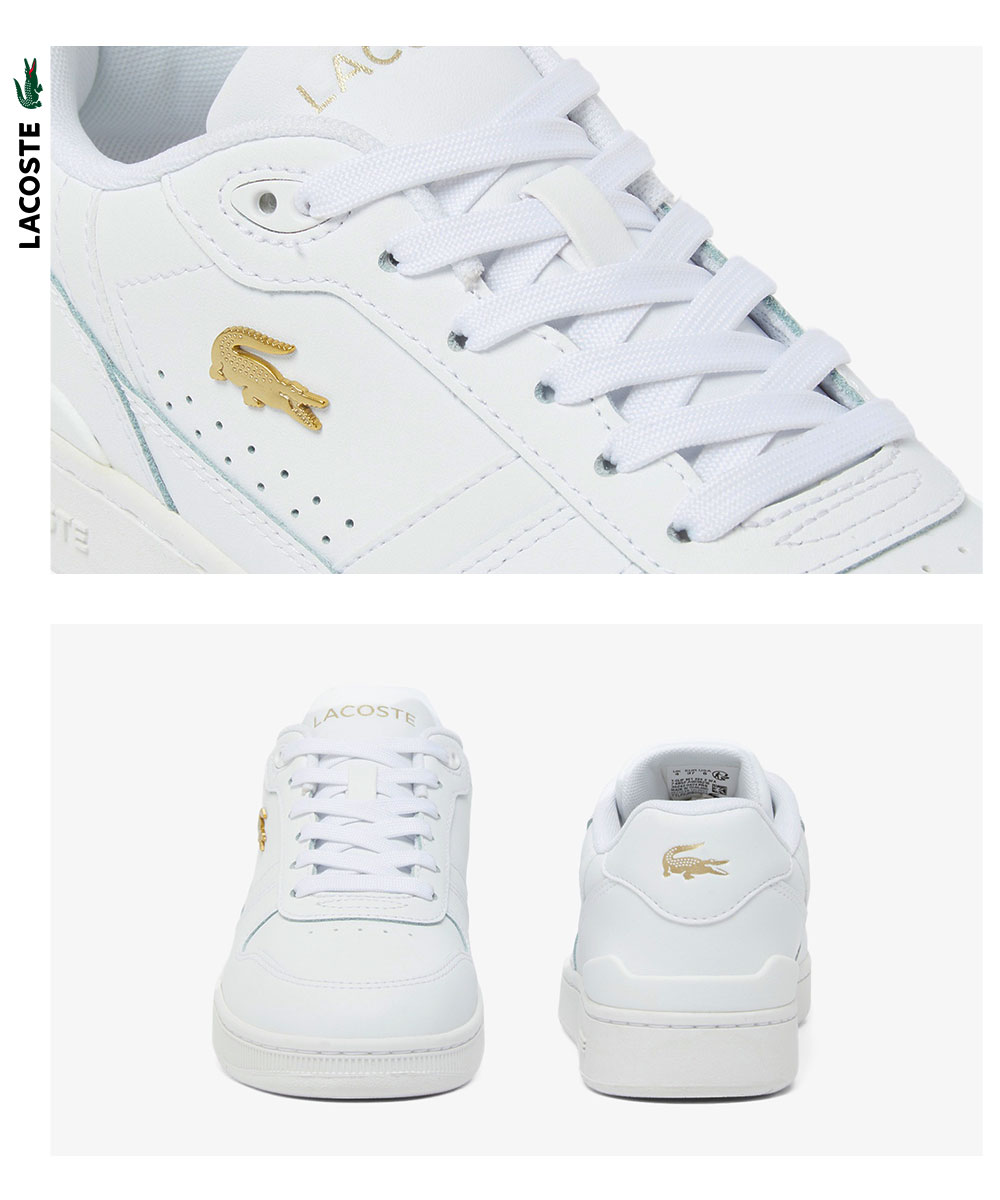 LACOSTE（ラコステ） スニーカー レディース ローカット スムース
