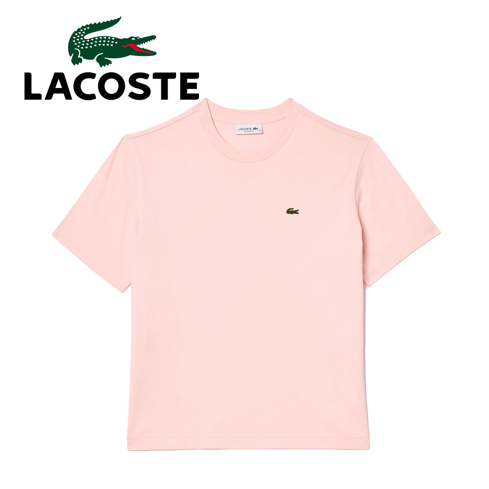 LACOSTE ラコステ Tシャツ レディース 半袖 クルーネック 胸