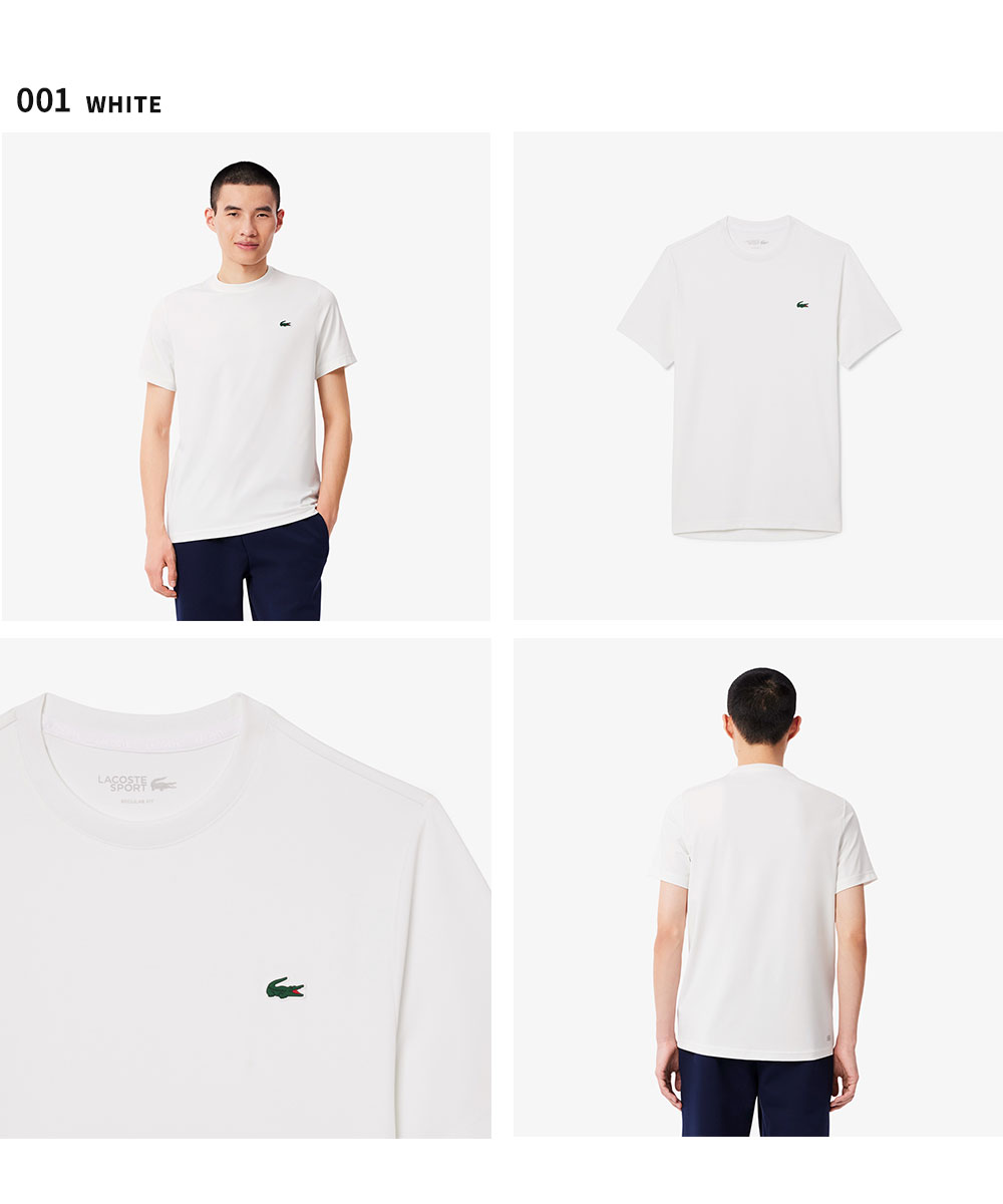 LACOSTE ラコステ Tシャツ メンズ 半袖 クルーネック ロゴ