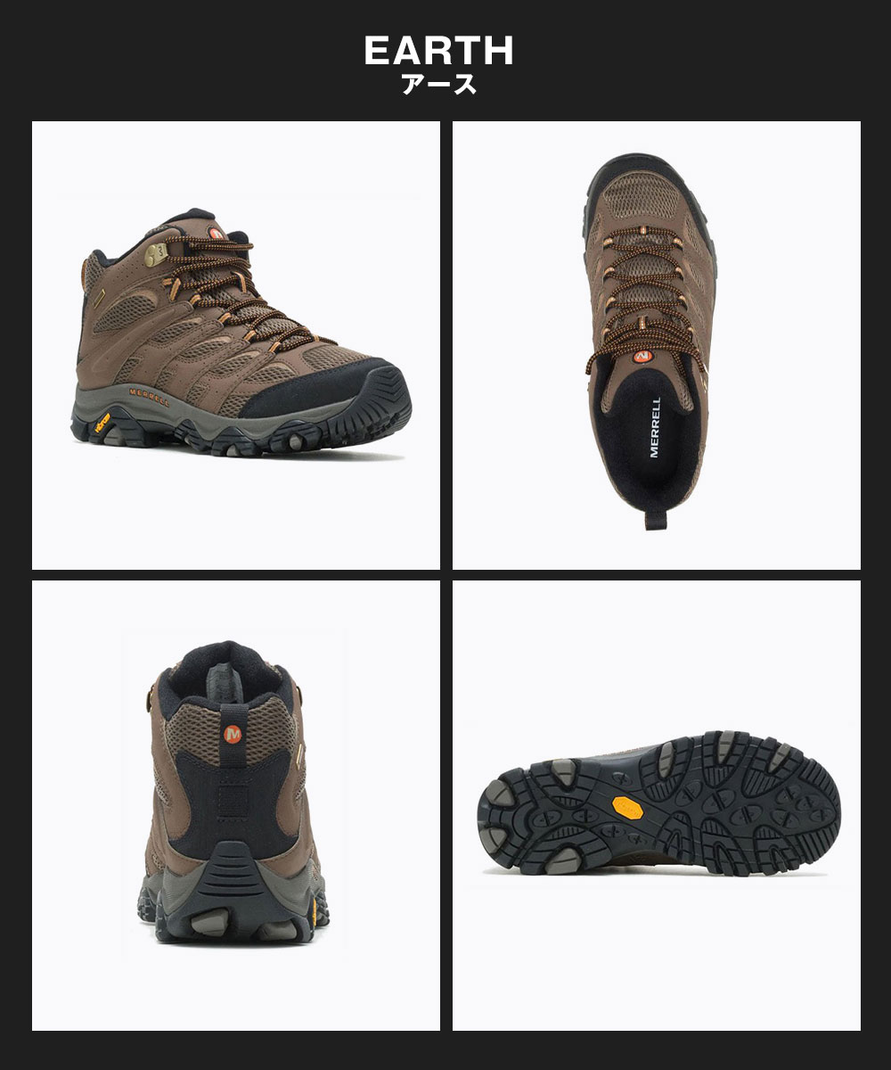 MERRELL（メレル） モアブ3 ハイキングシューズ アウトドア メンズ
