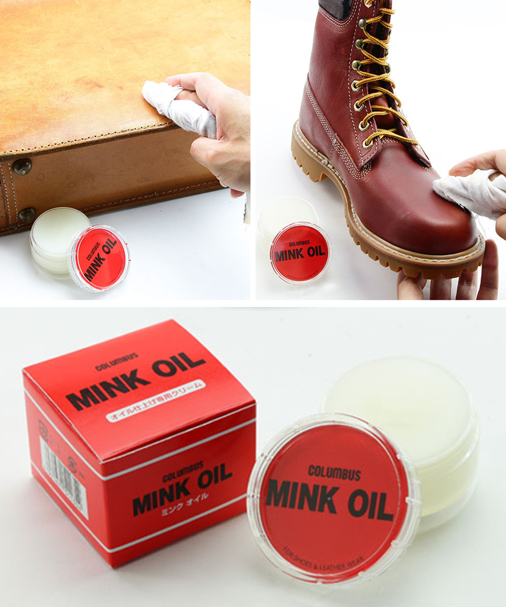 COLUMBUS（コロンブス） ミンクオイル 革用 保革 油分補給 エイジング