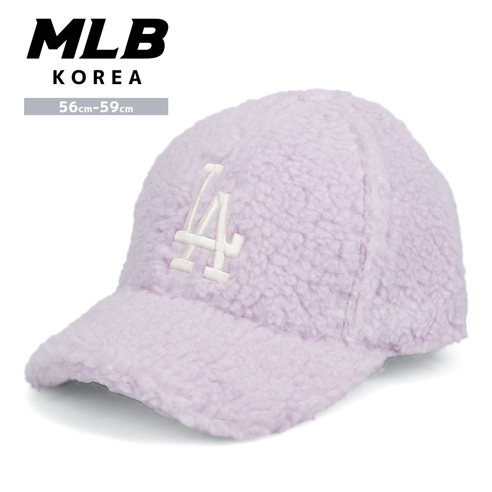 MLB ボアキャップ MLB Korea エムエルビーコリア ボアキャップ 帽子 レディース LAロゴ