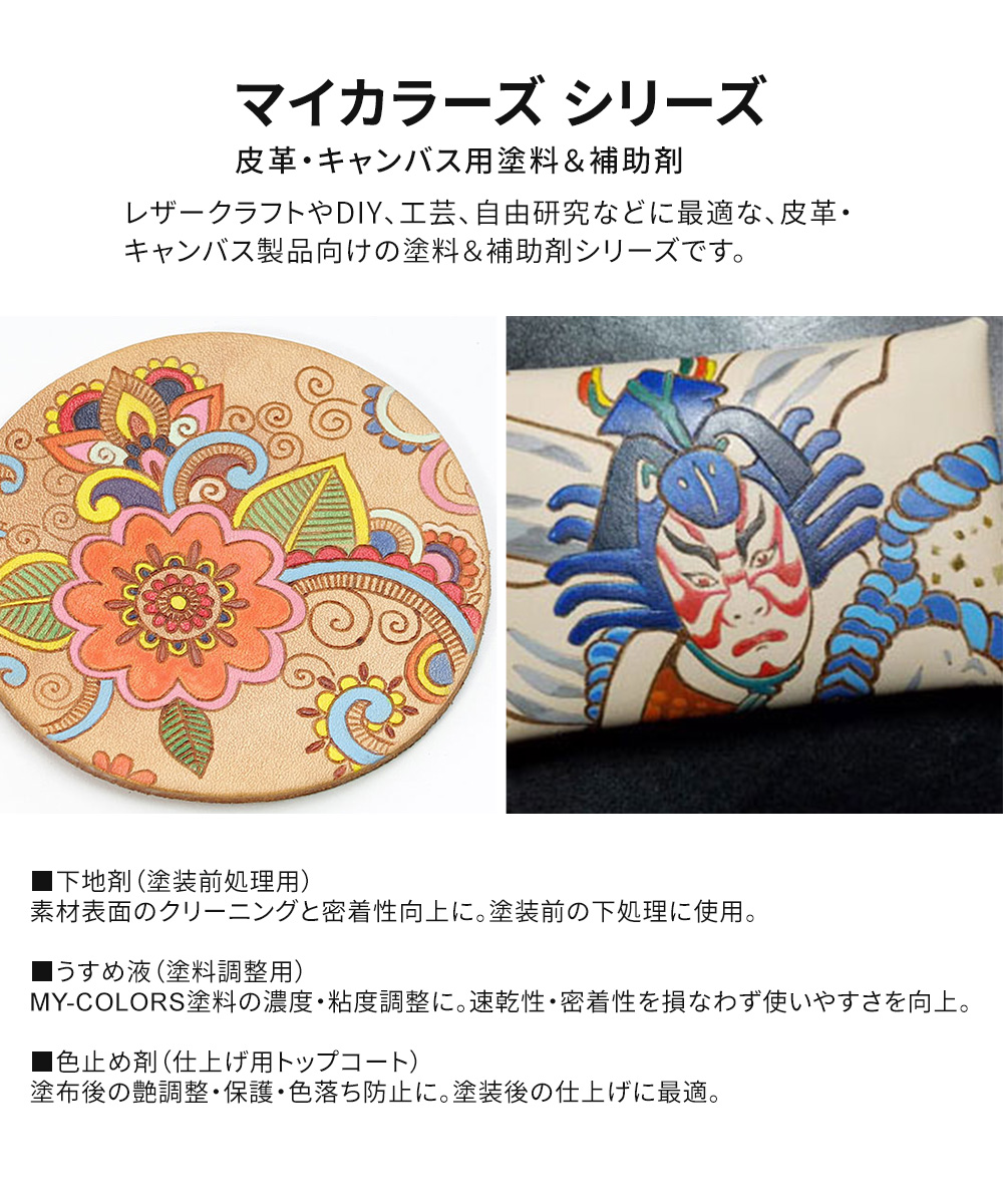 COLUMBUS（コロンブス） マイカラーズ 色止め剤 下地 うすめ液 レザー