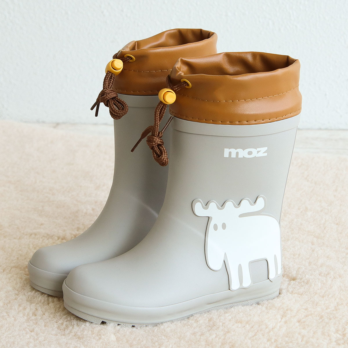moz（モズ） スノーブーツ キッズ 防水ブーツ 女の子 男の子 長靴 雪