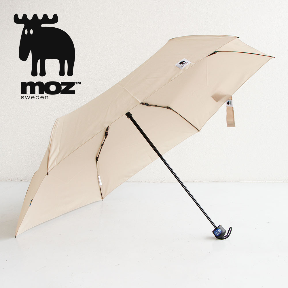 moz（モズ） 折りたたみ 傘 晴雨兼用 大きめ 60cm レディース 晴雨兼用
