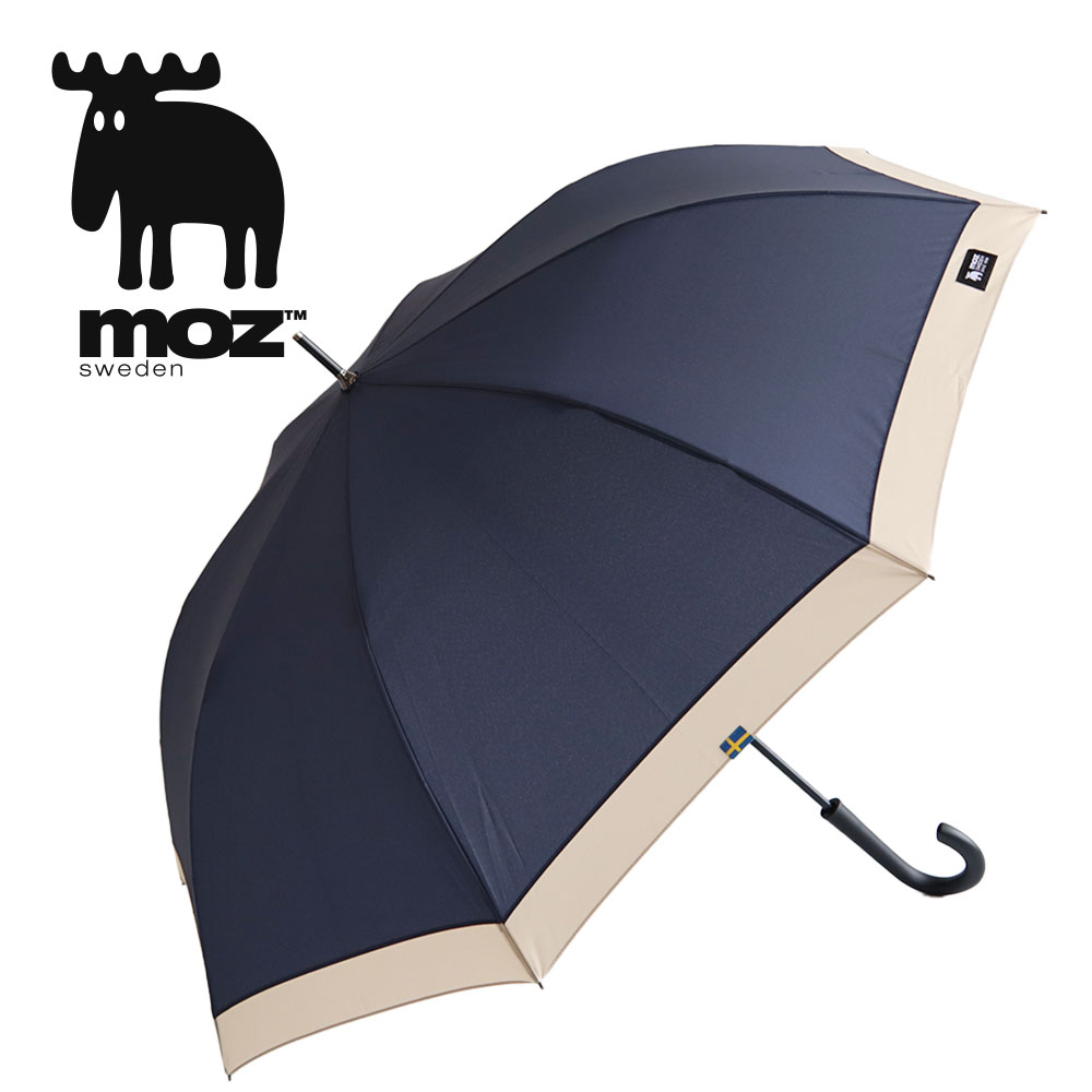moz（モズ） 傘 65cm レディース ドーム型 晴雨兼用 UVカット 紫外線