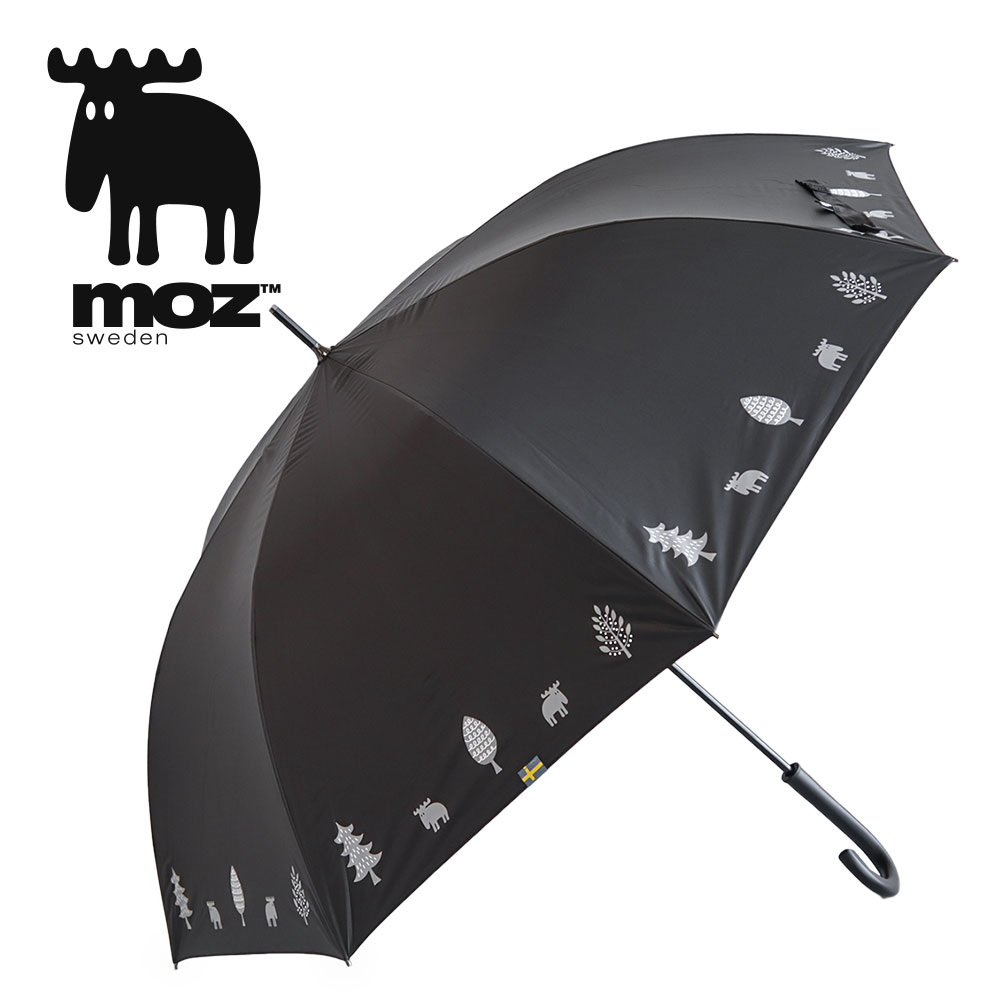 moz 傘 65cm レディース 大きめ ドーム型 晴雨兼用 1級遮光 UVカット 紫外線対策 長傘 レイングッズ 雨具 撥水 ワンタッチ ジャンプ式 アンブレラ モズ 554735 | moz | 01