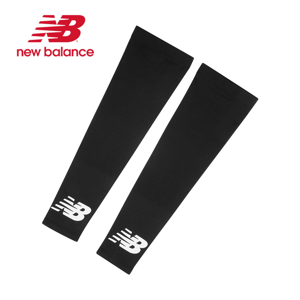 New Balance アームスリーブ 青 黒 New Balance - 新品 New Balance アームスリーブ ブルー S/Mサイズ