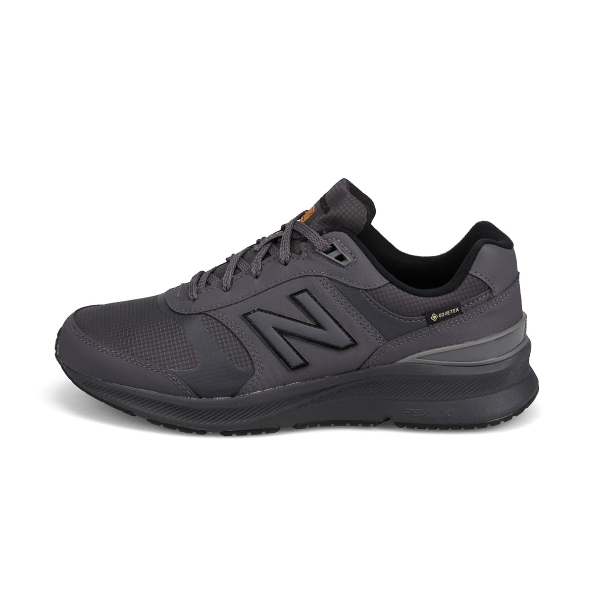 ニューバランス ウォーキングシューズ メンズ 4e ゴアテックス スニーカー ローカット ブラック グレー new balance MW880G D4