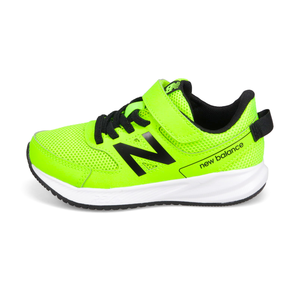 ニューバランス ジュニア スニーカー 23cm YT570 new balance キッズ 子供靴 運動靴 マジックテープ 黒 青 白 ホワイト  ピンク ライム LB3 LC3 LG3 LP3 LW3