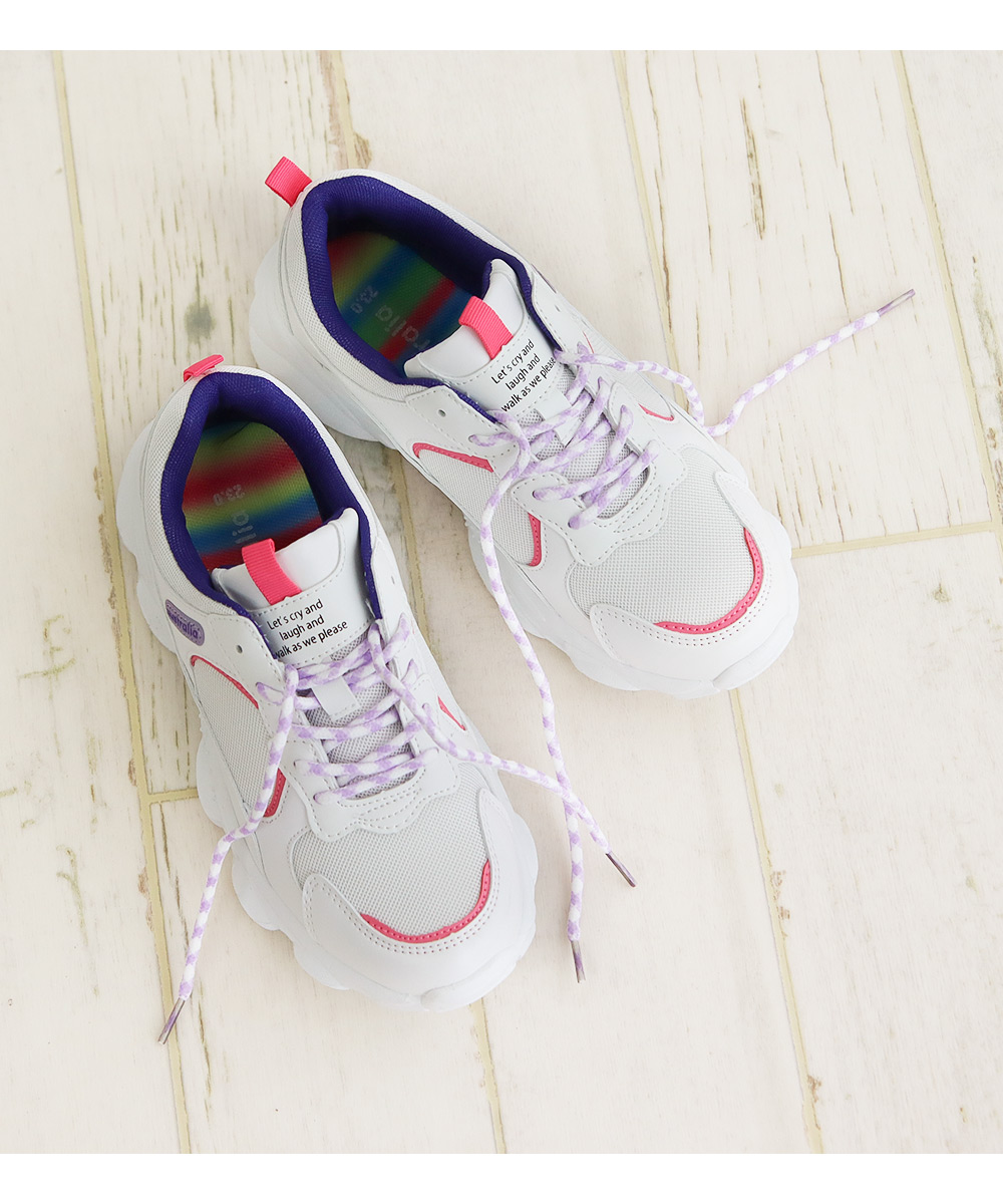 NEV SURF（ネブサーフ） スニーカー レディース 厚底 ダッドスニーカー