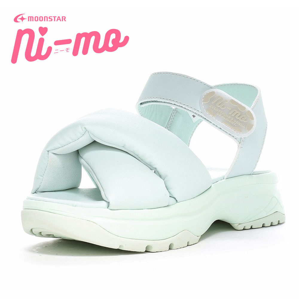 Ni-mo ムーンスター ニーモ キッズ サンダル スポーツ ストラップ 脱げ