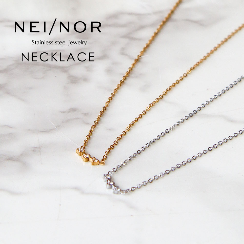 Nei/nor ネイナー ネックレス レディース サージカルステンレス316L