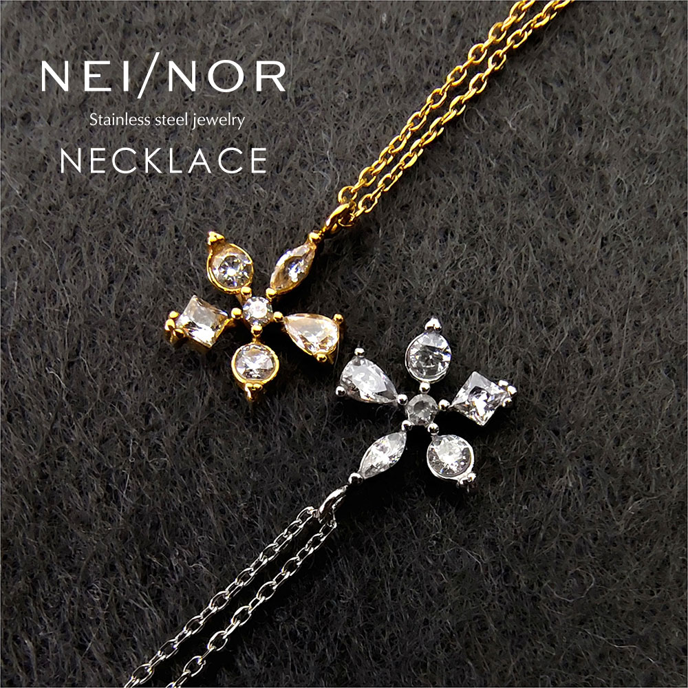 Nei/nor ネイナー ネックレス レディース サージカルステンレス316L