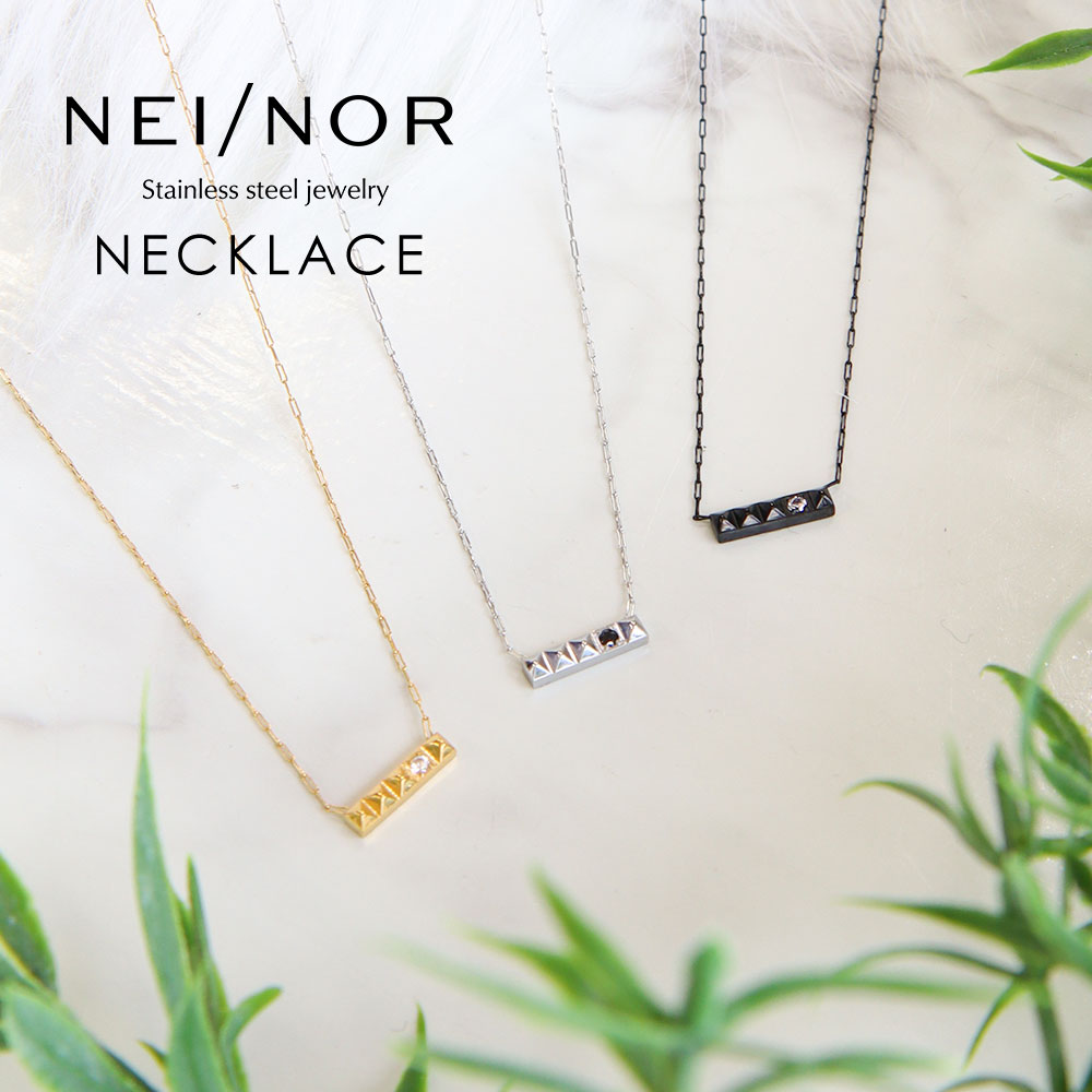 Nei/nor ネイナー ネックレス レディース サージカルステンレス316L