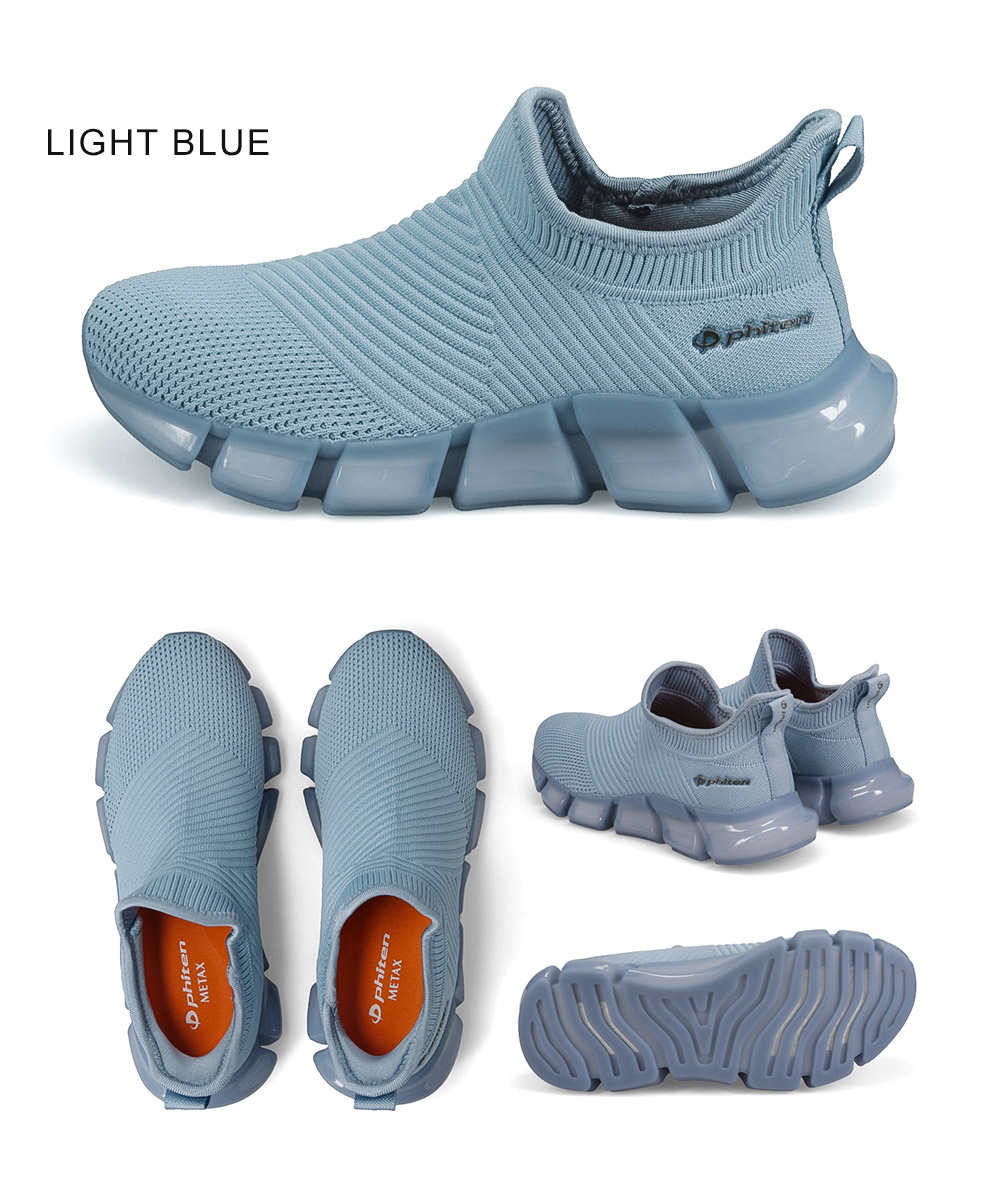 ファイテン スニーカー レディース リカバリー リラックス シューズ 靴 ウォーキングシューズ 歩きやすい 疲れにくい メタックス 高機能 通気性 軽量 軽い ハンズフリー ランニング スポーツ phiten PHL-004 Phiten（ファイテン） スニーカー レディース リカバリー リラックス
