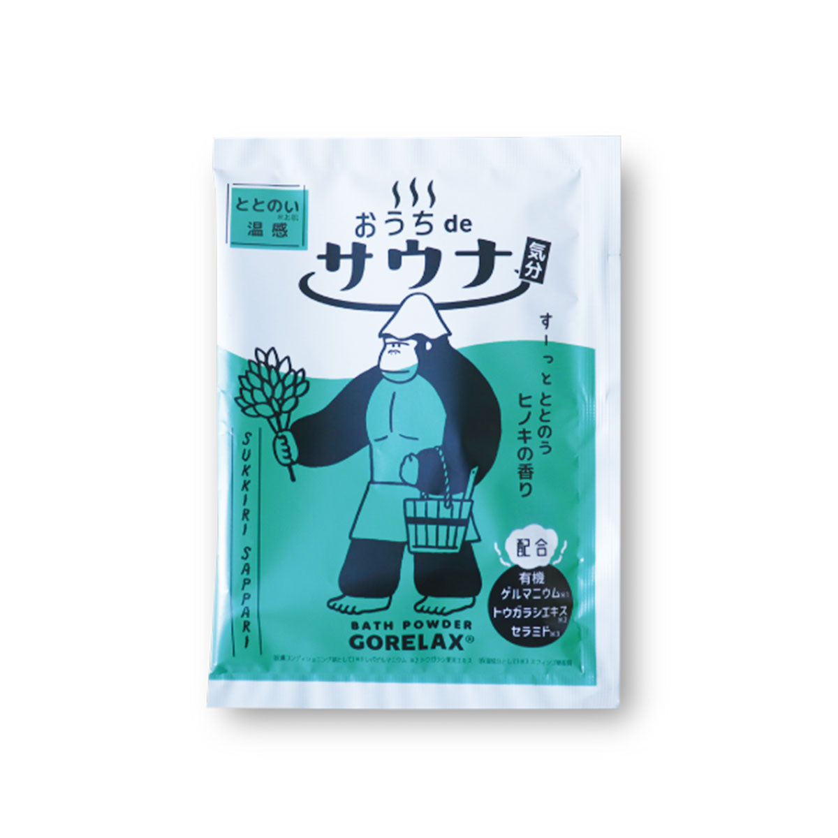 バスパウダー 保湿 入浴剤 ごリラックス バスグッズ プレゼント お風呂