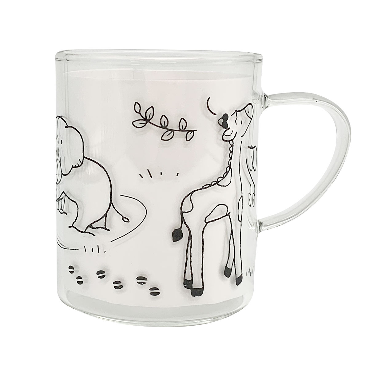 コップ グラス ガラス 日本製 耐熱 マグ かわいい 食器 おしゃれ 電子レンジ カップ 透明 動物 ガラス製 北欧 お祝い お返し お中元 プレゼント Pine Sdc T G Magu S Mart Yahoo Japan店 通販 Yahoo ショッピング