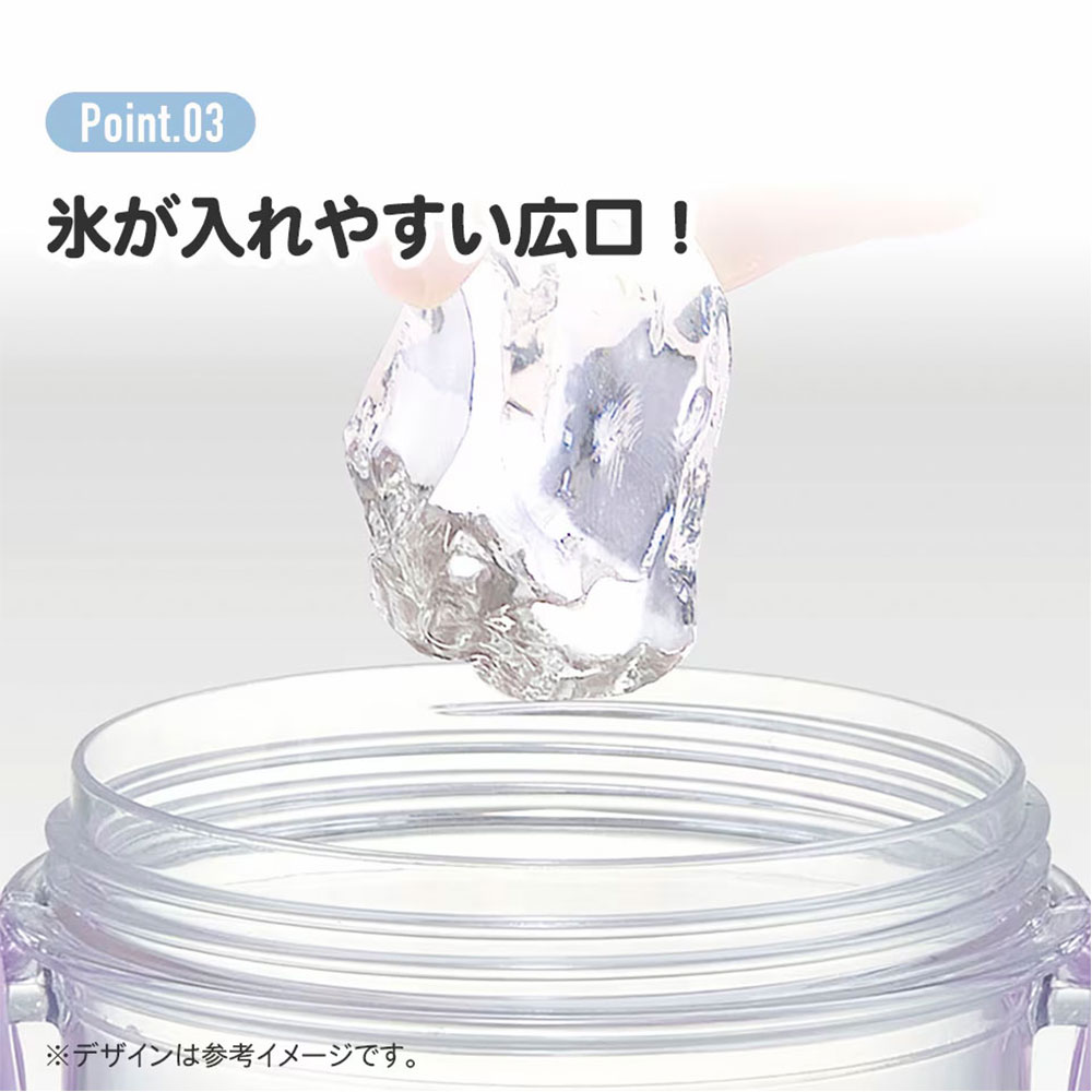 水筒 キッズ 480ml 直飲み クリア ワン...の詳細画像3