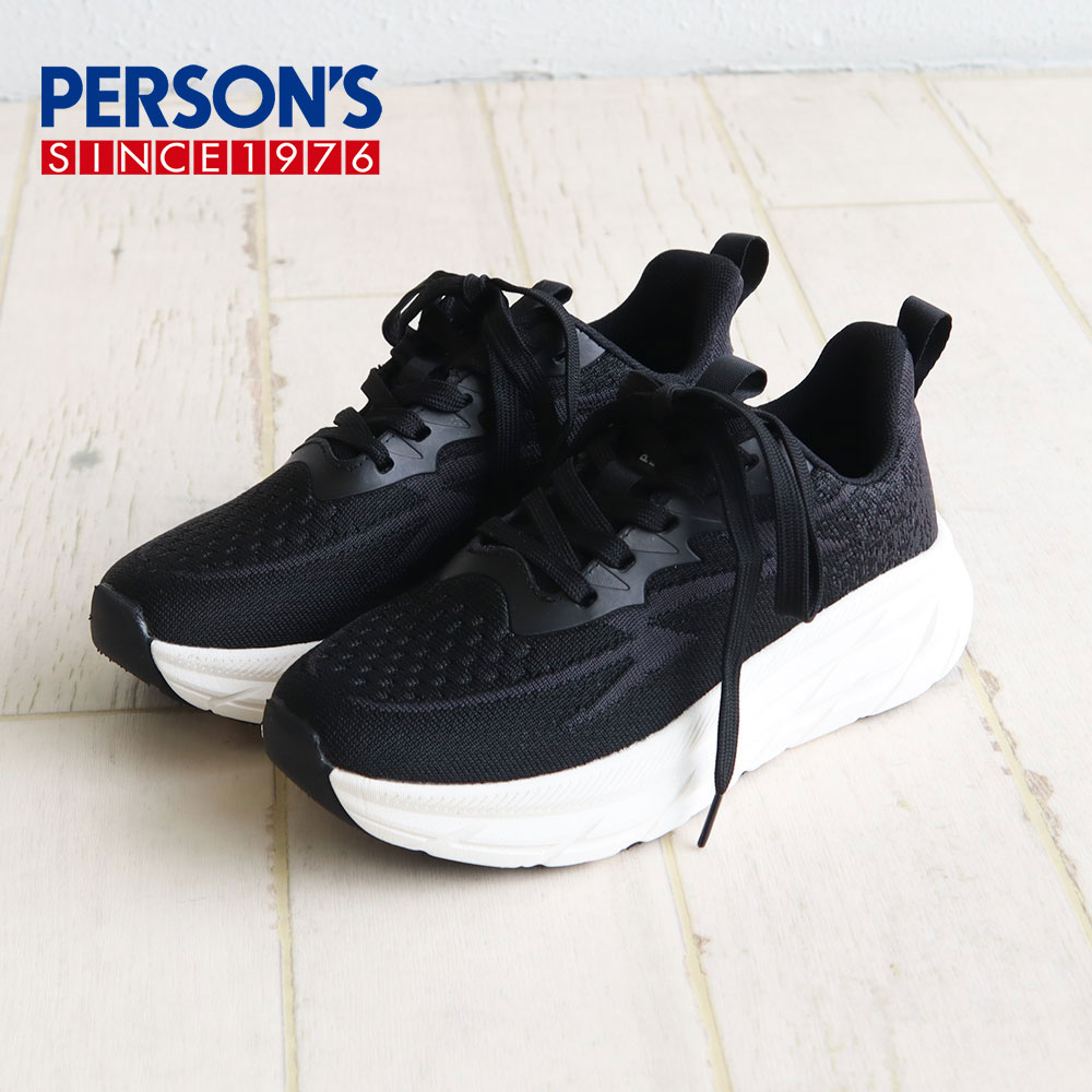 PERSON'S（パーソンズ） スニーカー レディース ローカット 幅広 3E