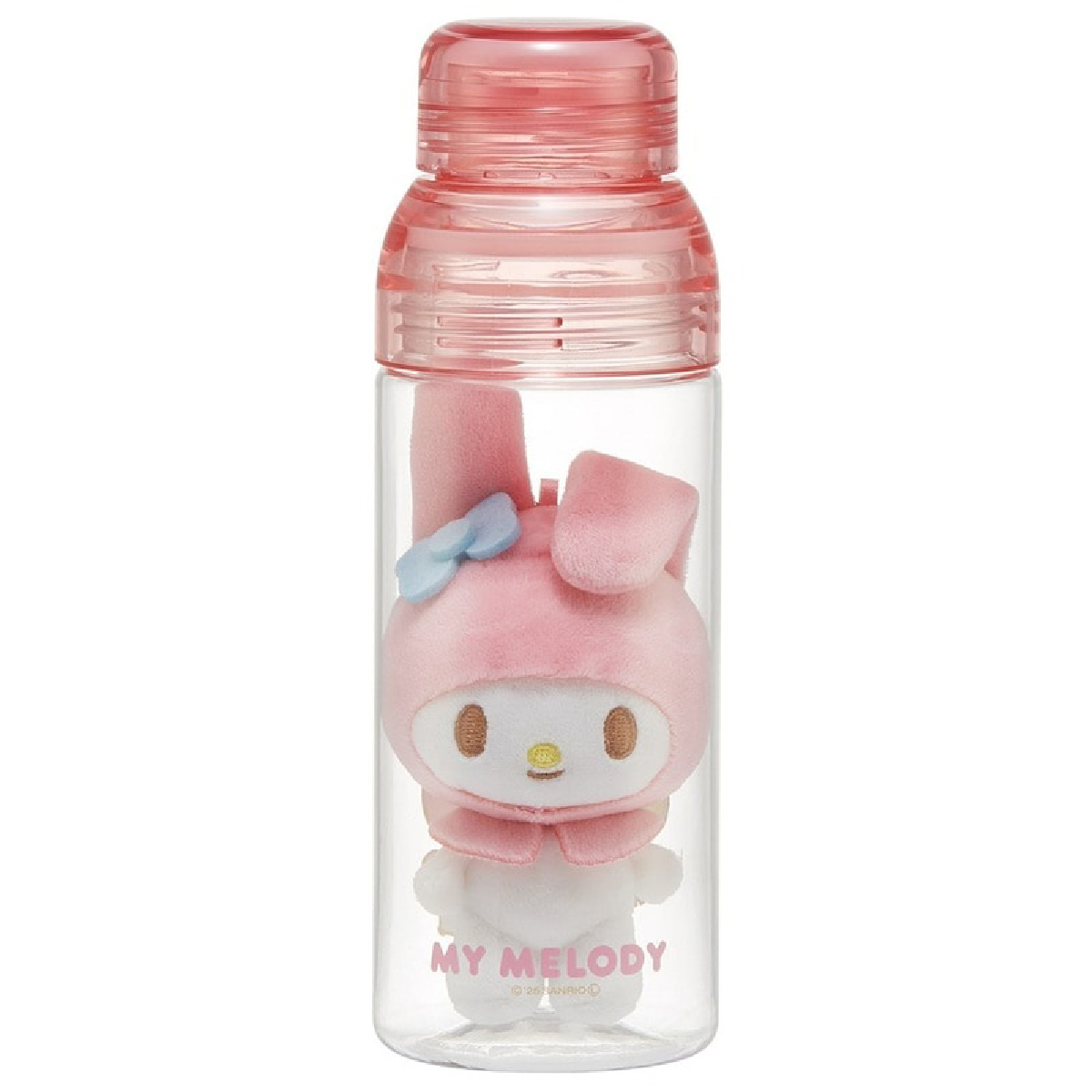 スケーター 水筒 ボトル マスコット キッズ レディース クリアボトル