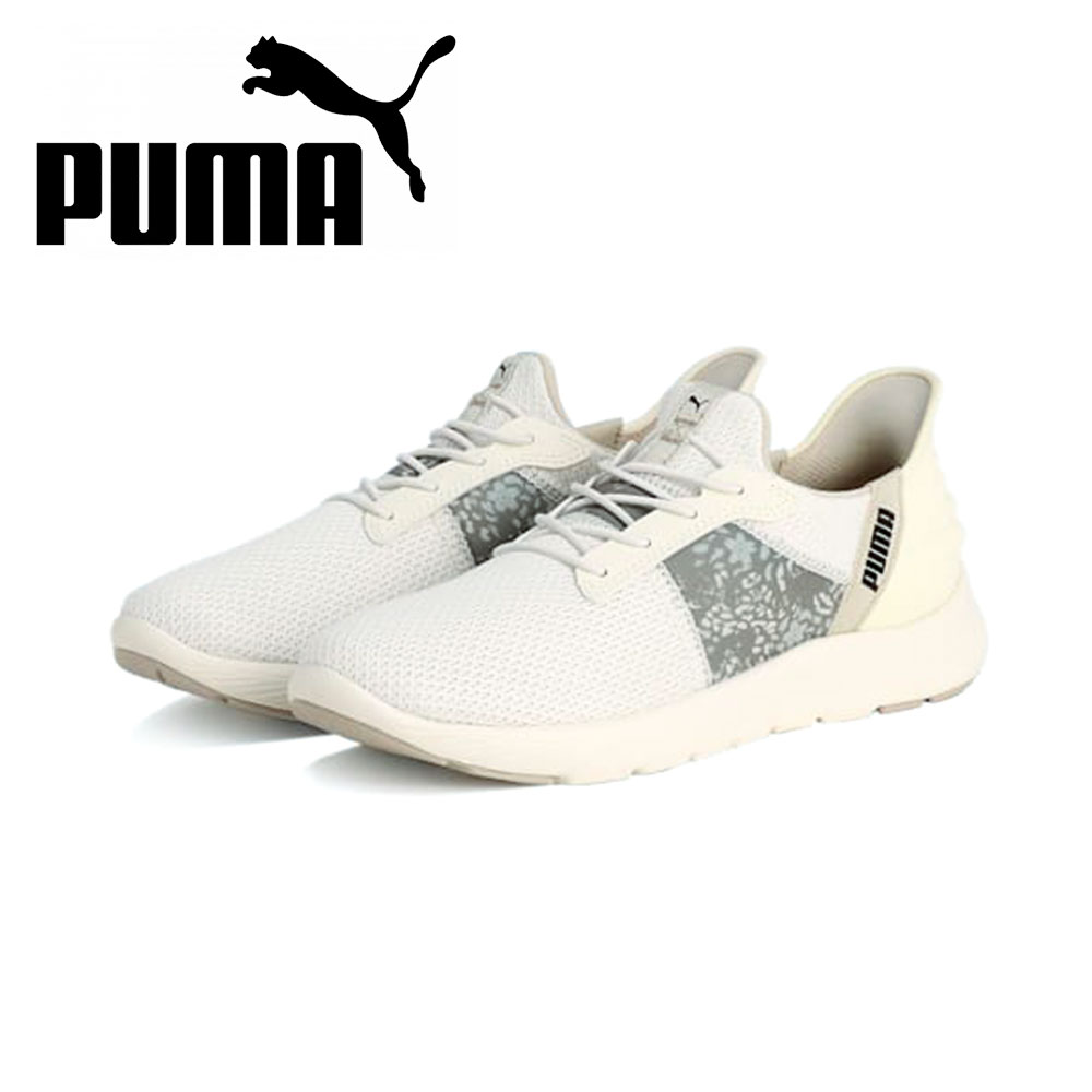 プーマ puma スニーカー レディース カジュアル ローカット シューズ 靴 スポーツ ファッション SOFTRIDE REMI EASE IN LEO WS 312000 01 02 黒 PUMA（プーマ） スニーカー レディース ソソフトライド レミ
