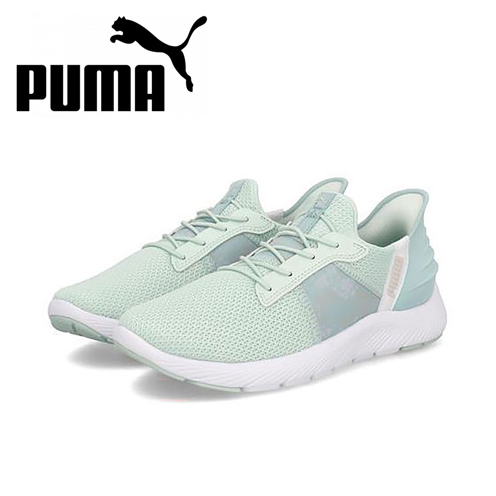 【Frenzlauer】マミソフトミディアムアップルグリーン プーマ PUMA スニーカー レディース SOFTRIDE REMI EASE IN レオ