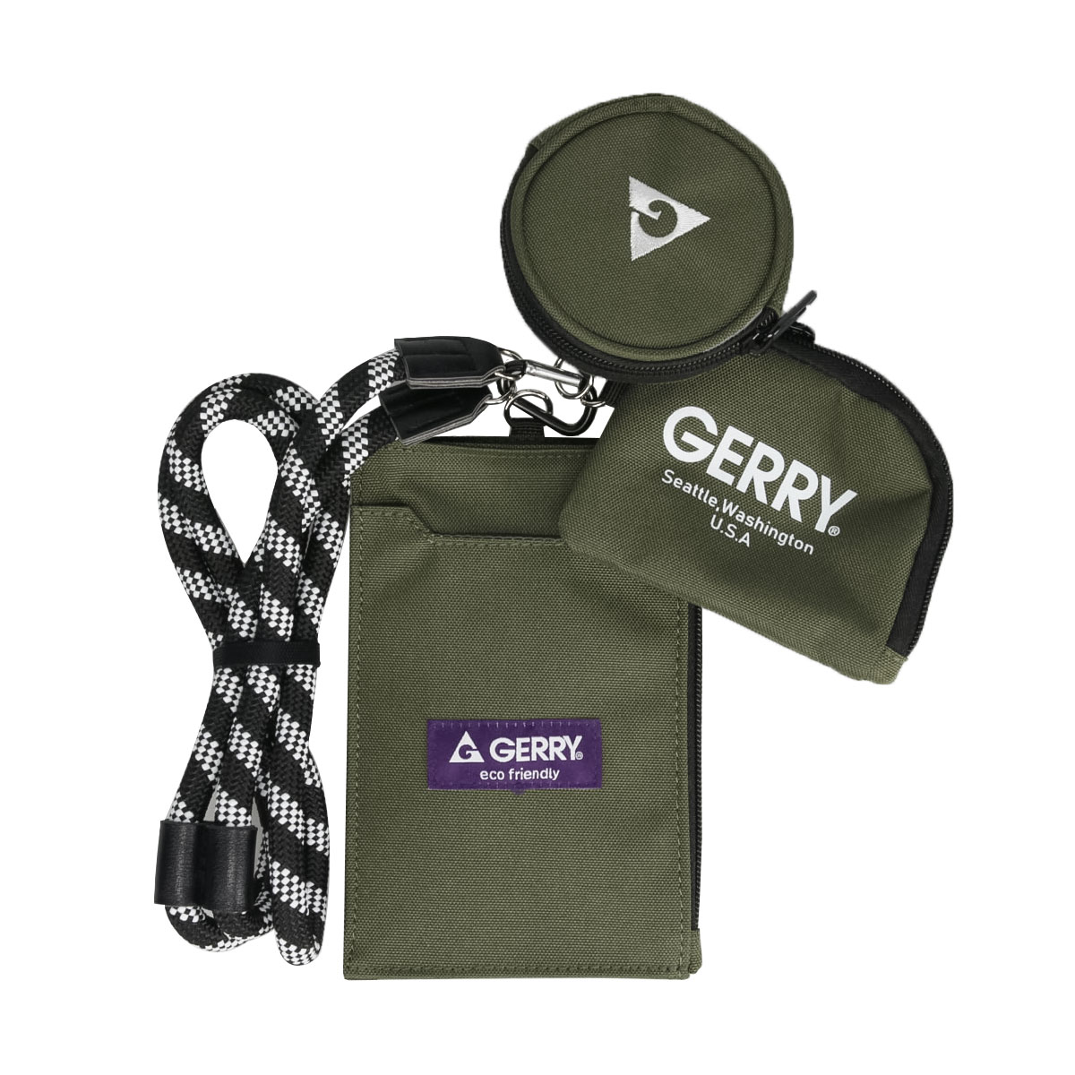 GERRY（ジェリー） スマホポーチ ショルダー コインケース トリプル