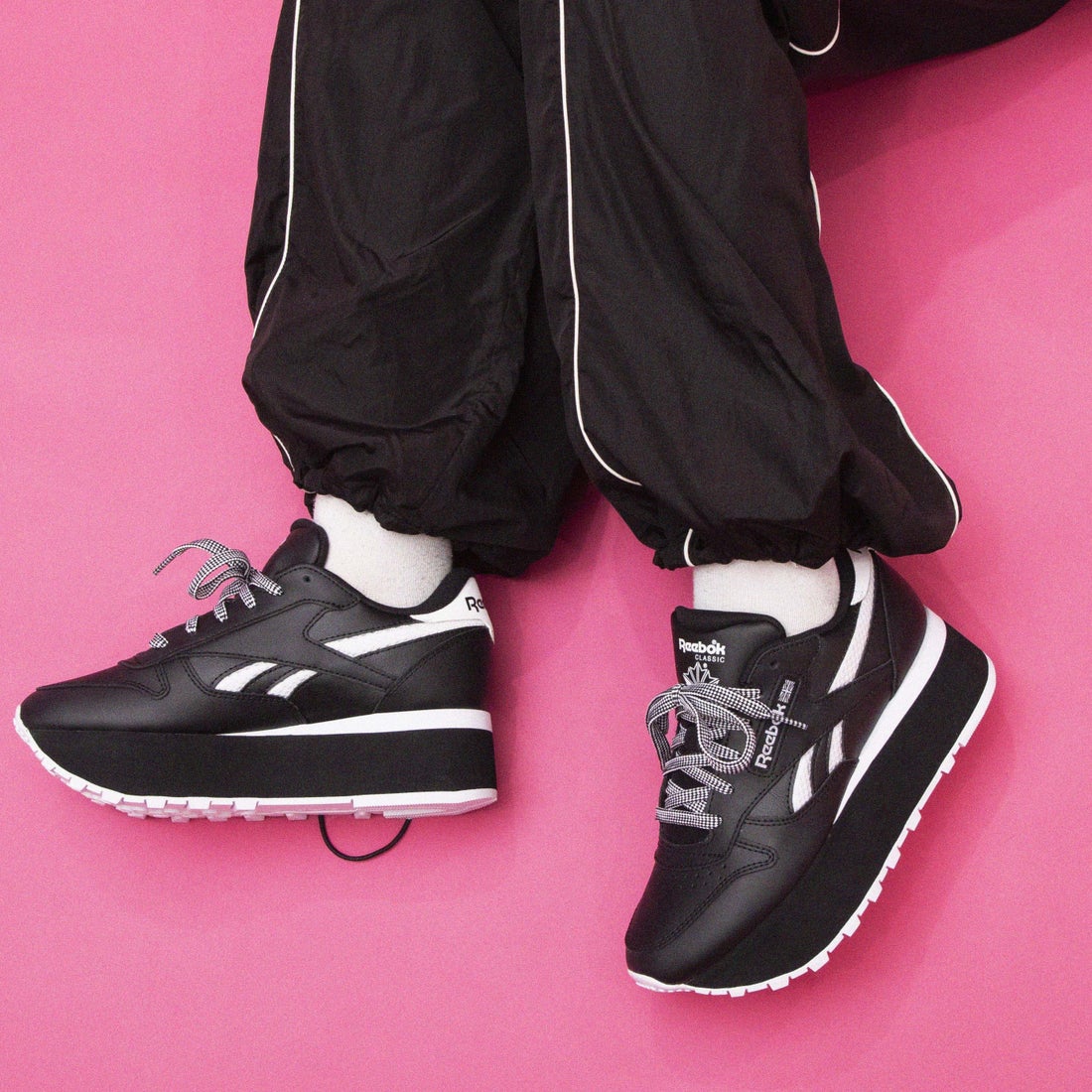 【Reebok】レオパード&ブラックライン Fiori Women's スニーカー 楽天市場】レオパード スニーカー（ブランドリーボック）（靴