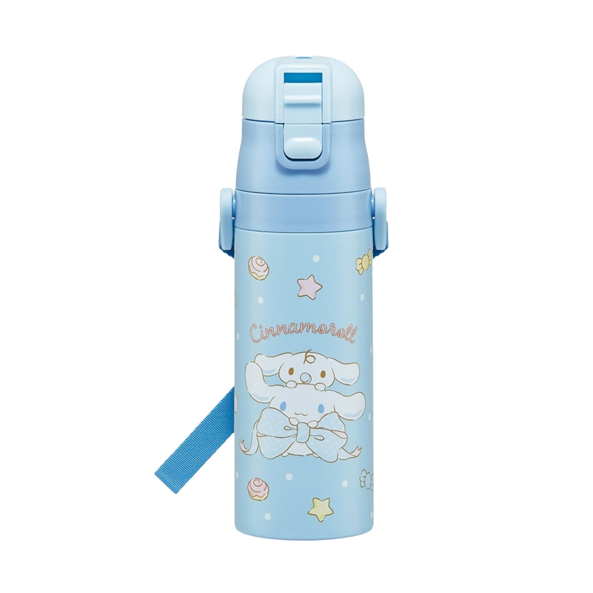 スケーター 水筒 キッズ 470ml 超軽量 ワンタッチ ダイレクト ボトル