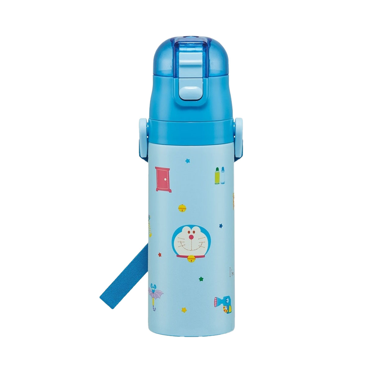 スケーター 水筒 キッズ 470ml 超軽量 ワンタッチ ダイレクト ボトル