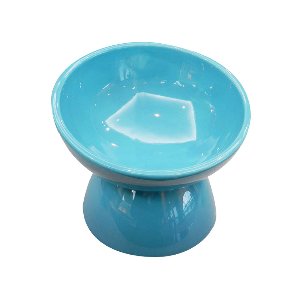 スケーター フードボウル 犬 高さがある 斜め 陶器 小型犬用 ペット