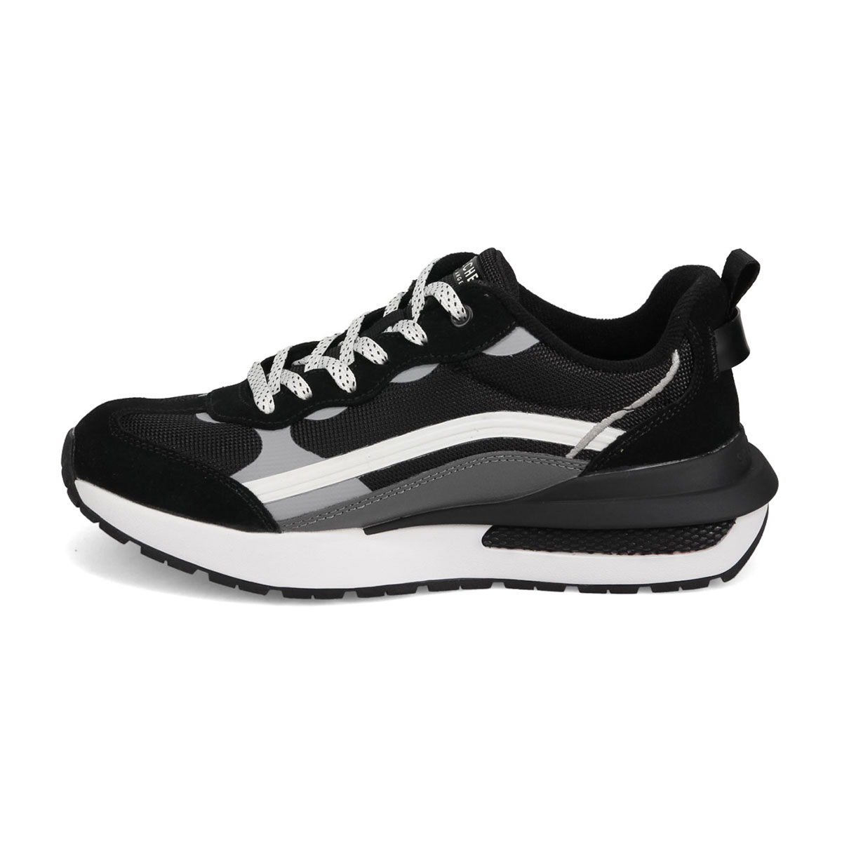 スケッチャーズ レディース スニーカー 厚底 黒 ブラック トープ Skechers ハロス インフィニット ジョガー Skechers Skechers S Mart Yahoo Japan店 通販 Yahoo ショッピング