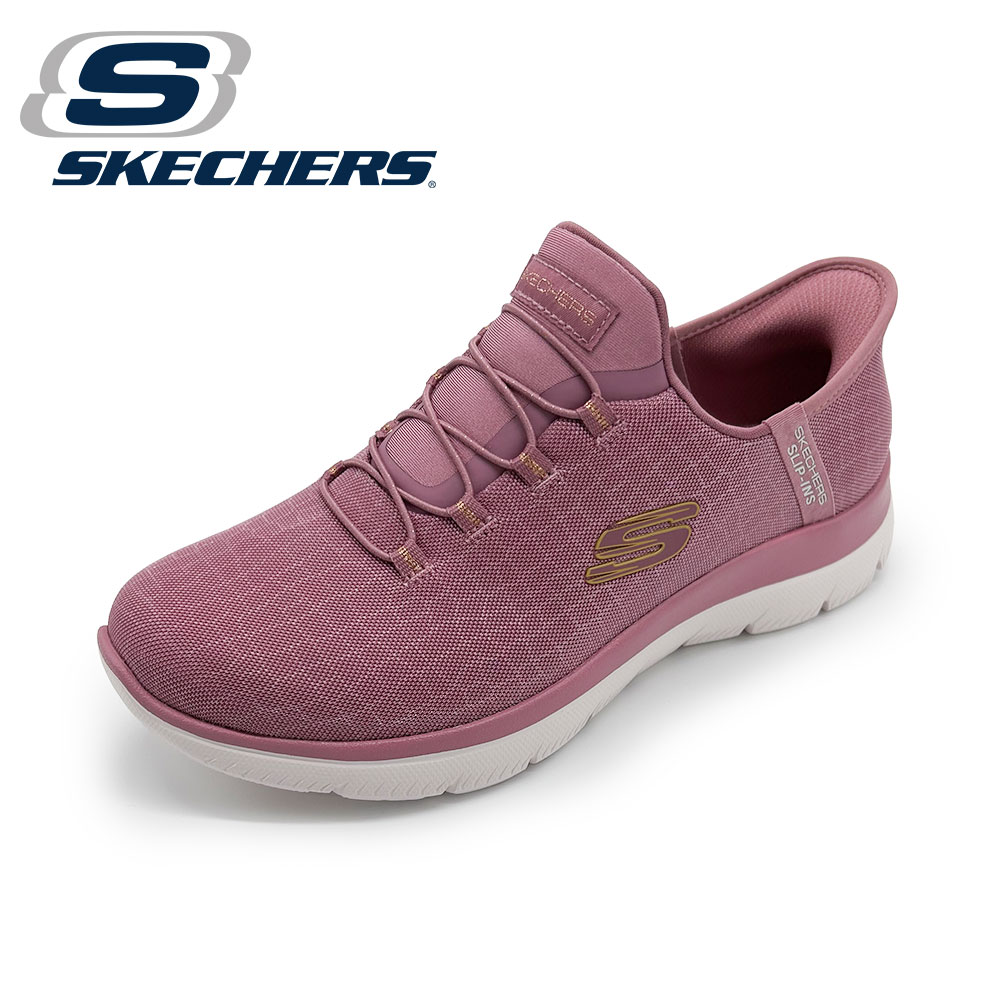美品 スケッチャーズ スリップインズ パープル スリッポン 25cm SKECHERS スケッチャーズ スリップインズ スリッポン レディース