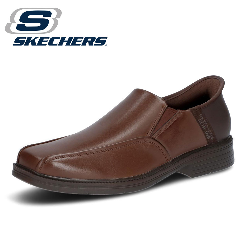 SKECHERS（スケッチャーズ） メンズ ビジネスシューズ 革靴 クッション