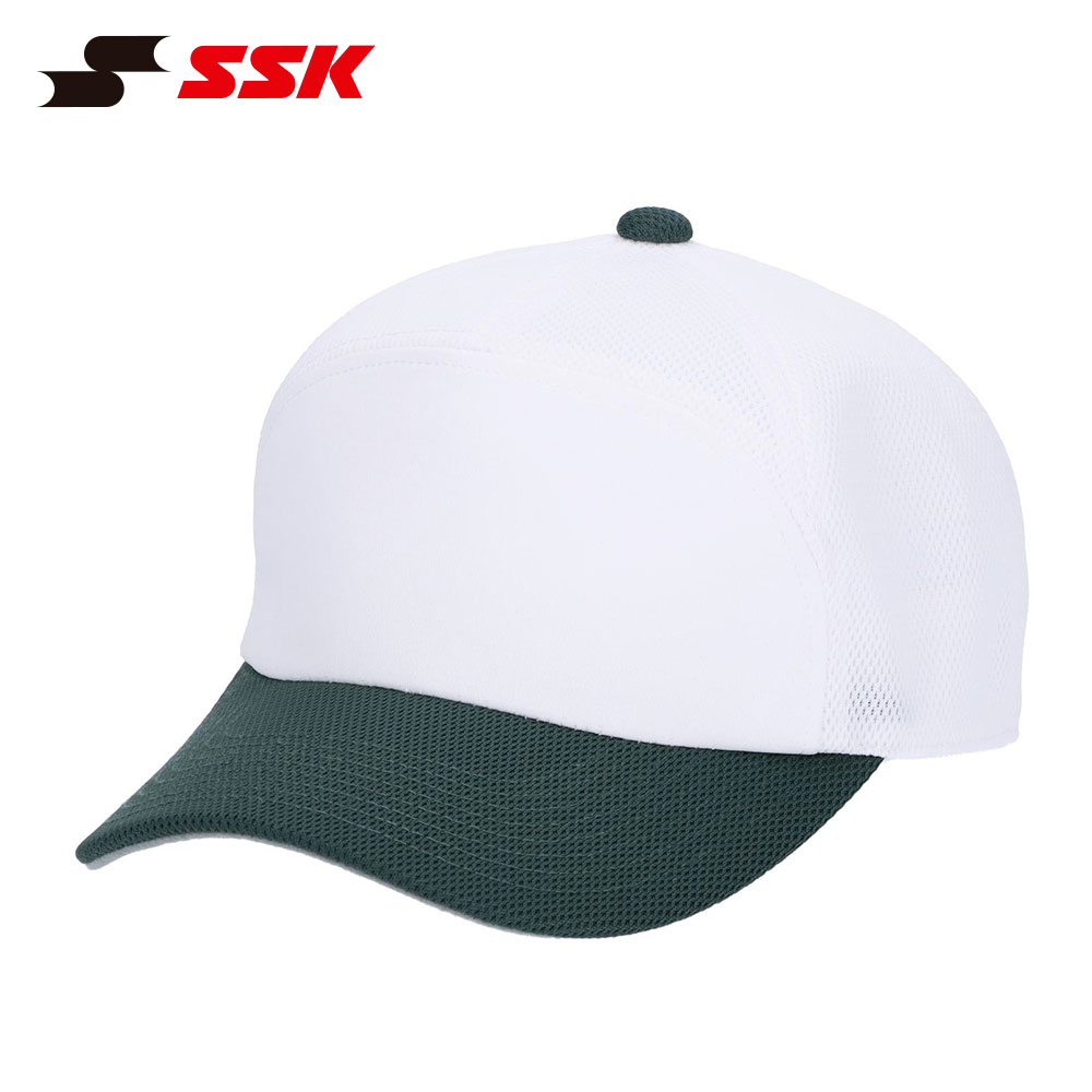 エスエスケイ（SSK） 野球 帽子 メンズ 練習 キャップ 六方 ベース