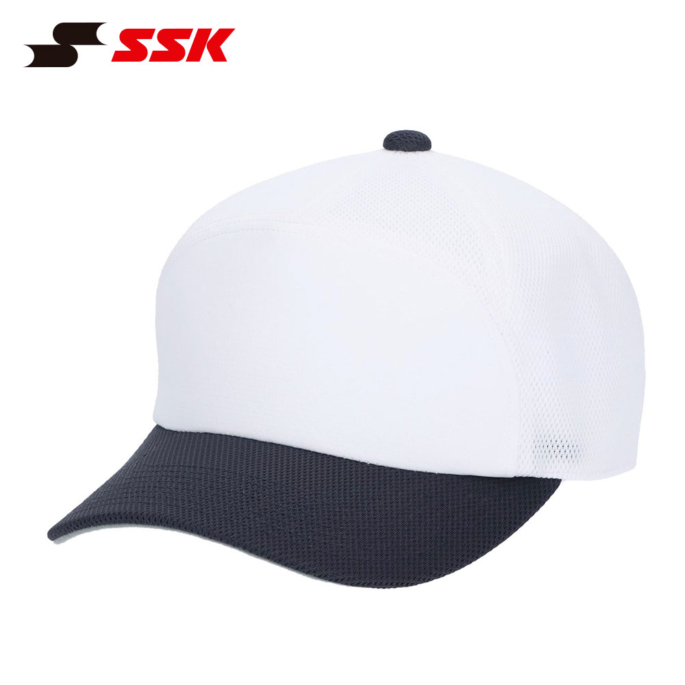 エスエスケイ（SSK） 野球 帽子 メンズ 練習 キャップ 六方 ベース