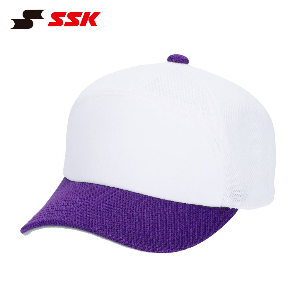 エスエスケイ（SSK） 野球 帽子 メンズ 練習 キャップ 六方 ベース