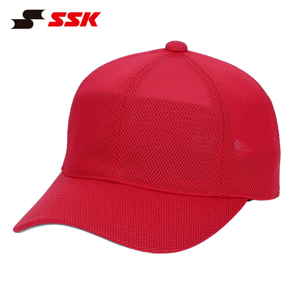 エスエスケイ（SSK） 野球 帽子 メンズ 練習 キャップ 六方 ベース